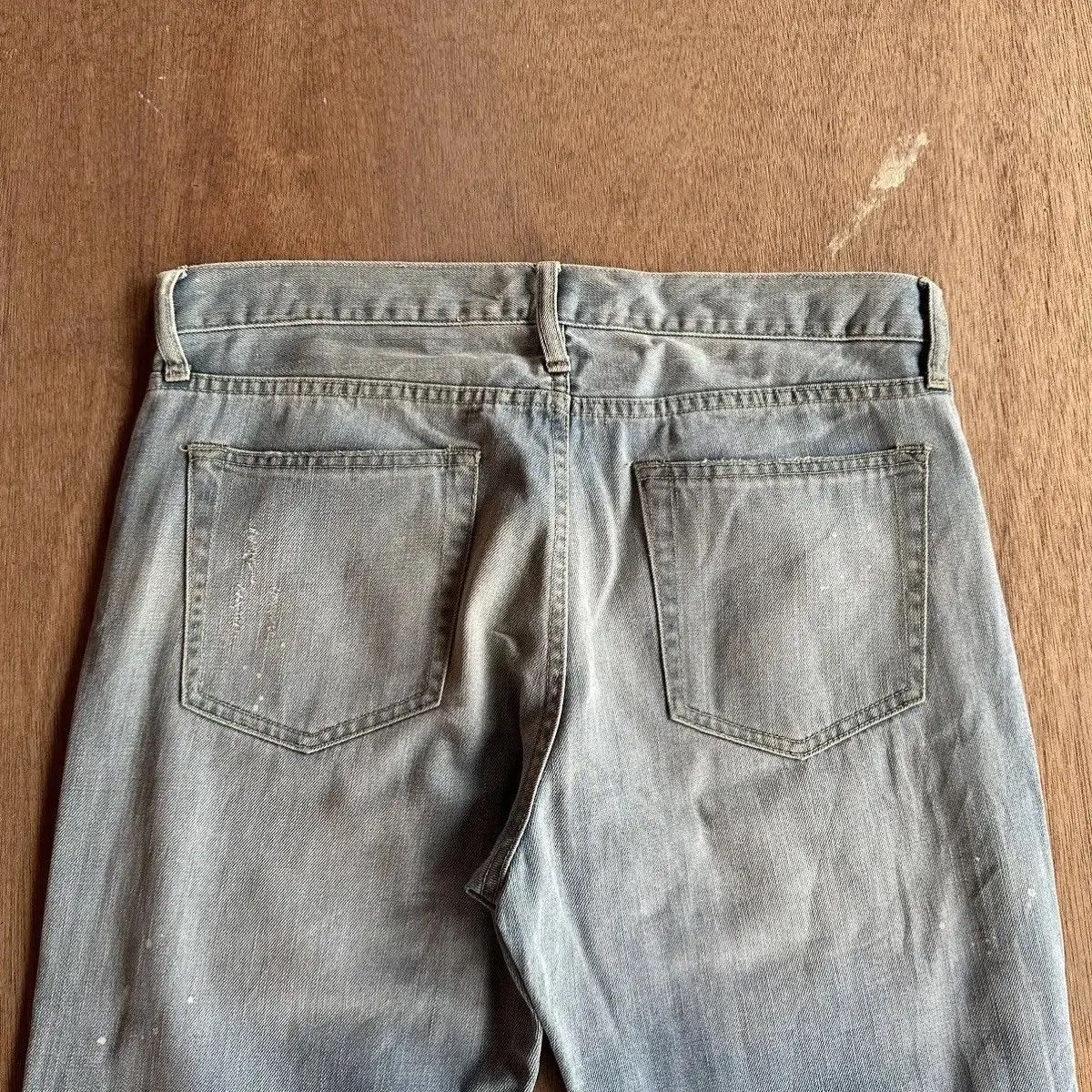 Global Work SICKS 🔥VTG GLOBALWORK JAPAN JEANS RIPPED DENIM PANTS SIZE M Size US 32 / EU 48 - 12 Thumbnail