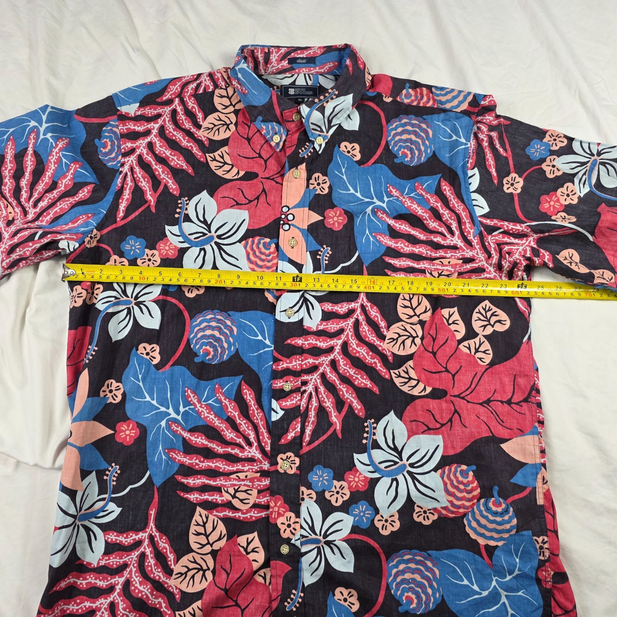 Reyn Spooner Reyn Spooner San Clemente Mens XL Classic Fit Hawaiian Shirt Size US XL / EU 56 / 4 - 6 Thumbnail
