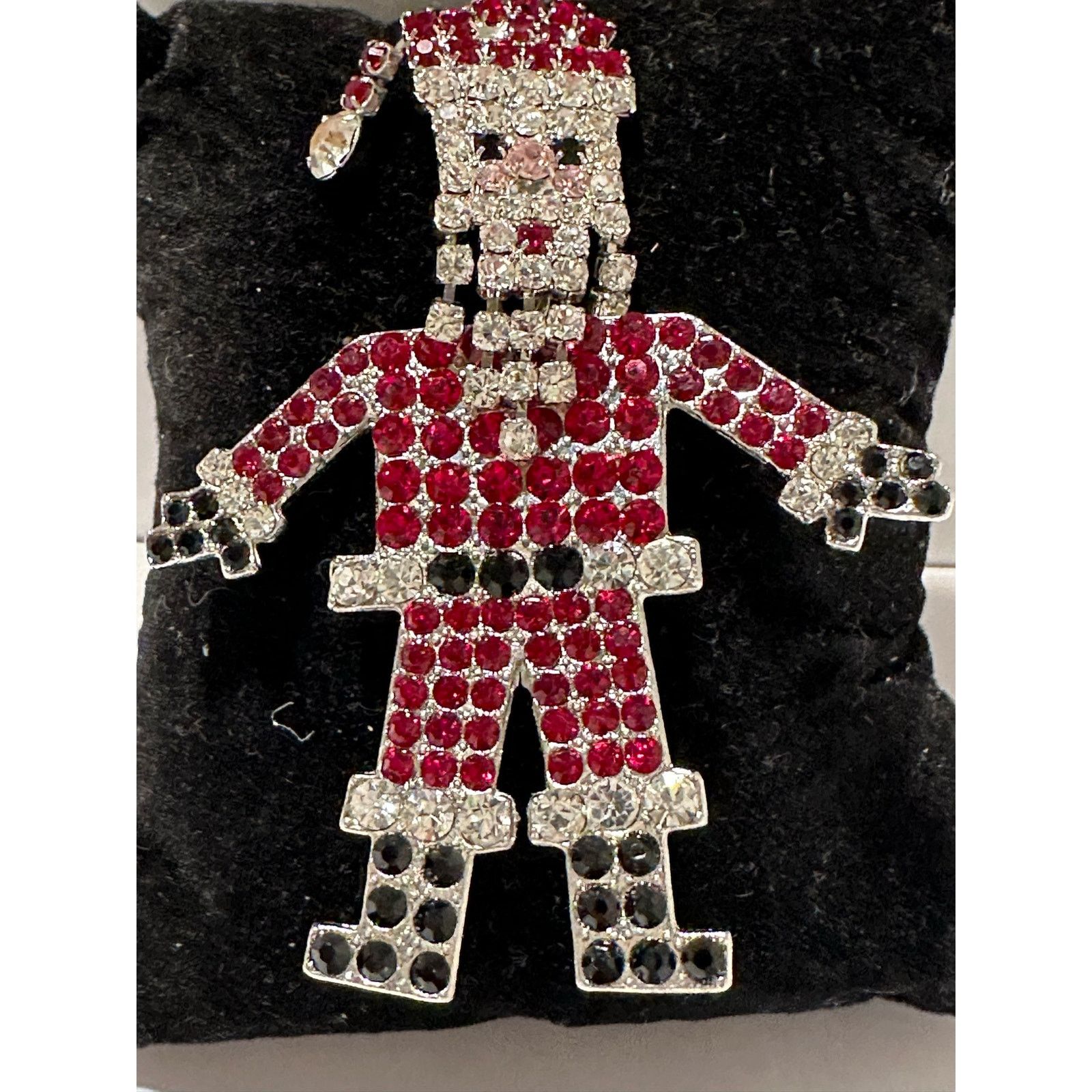 Liz Claiborne Vintage Liz Claiborne Articulated Christmas Santa Brooch Size ONE SIZE - 4 Thumbnail