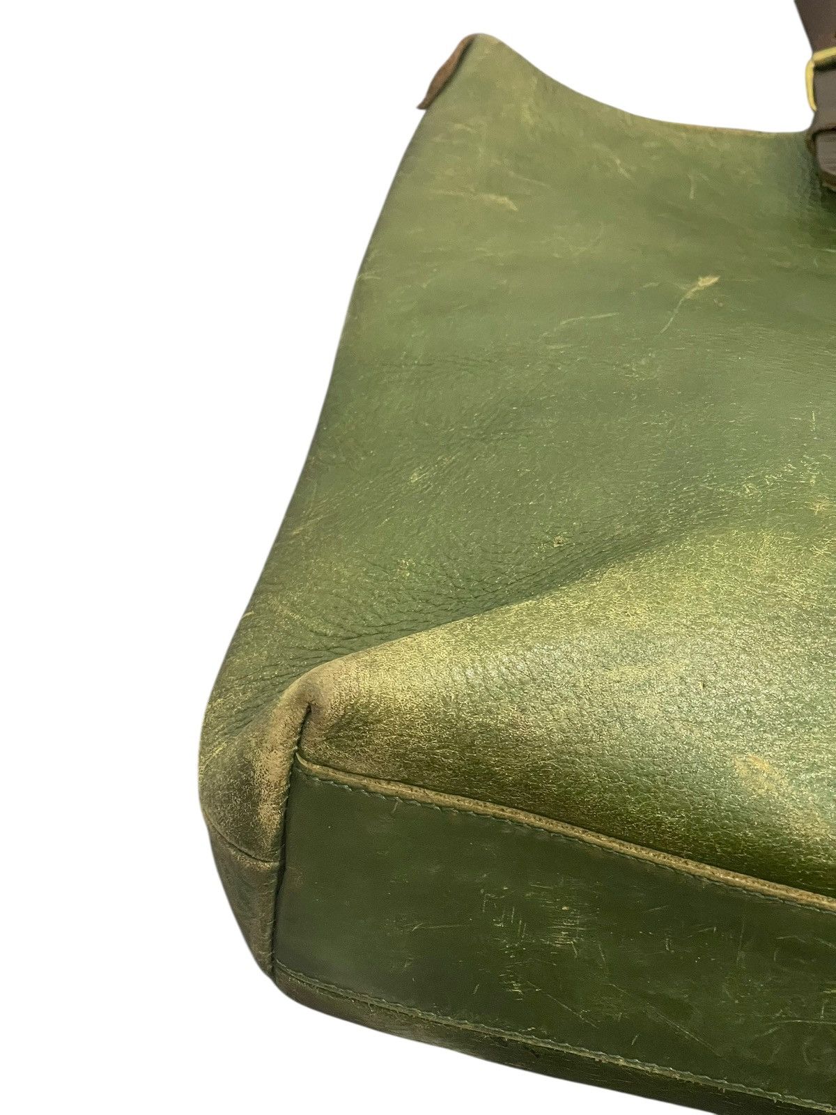 Genuine Leather Full Leather Patina Green Alto Japan Tote Shoulder Bag 2🟩1 Size ONE SIZE - 7 Thumbnail