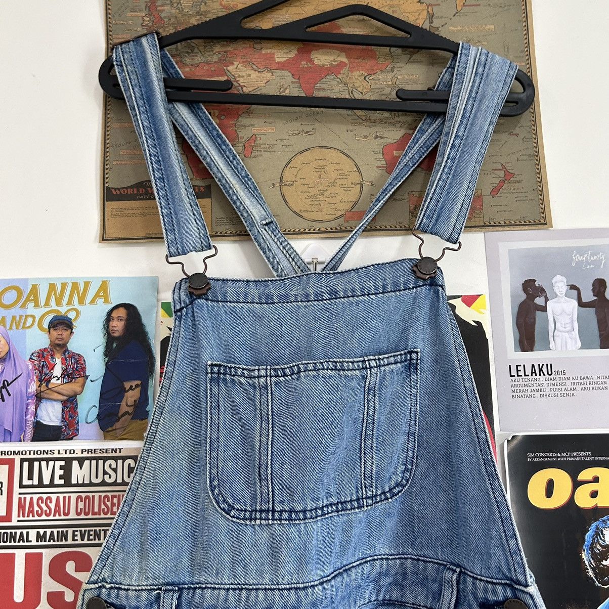 Vintage Vintage Gu Jeans Bid Overall Distressed Denim Size US 34 / EU 50 - 2 Thumbnail