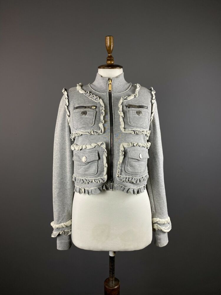 image of Avant Garde Dsquared2 Jacket in Grey, Women's (Size Small)