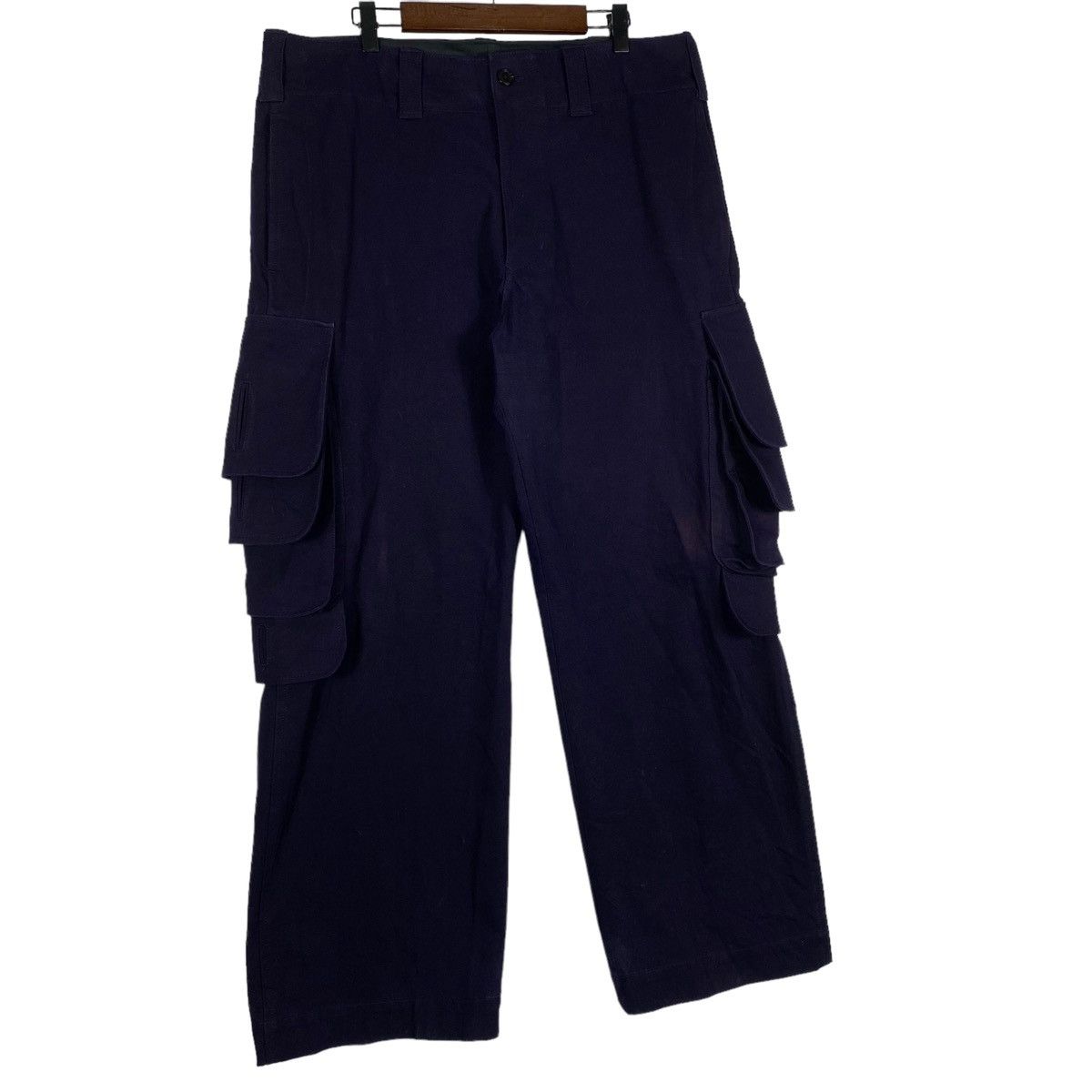 Yohji Yamamoto Yohji Yamamoto Pour Homme Multi-Pocket Cargo Pants Size US 36 / EU 52 - 6 Thumbnail