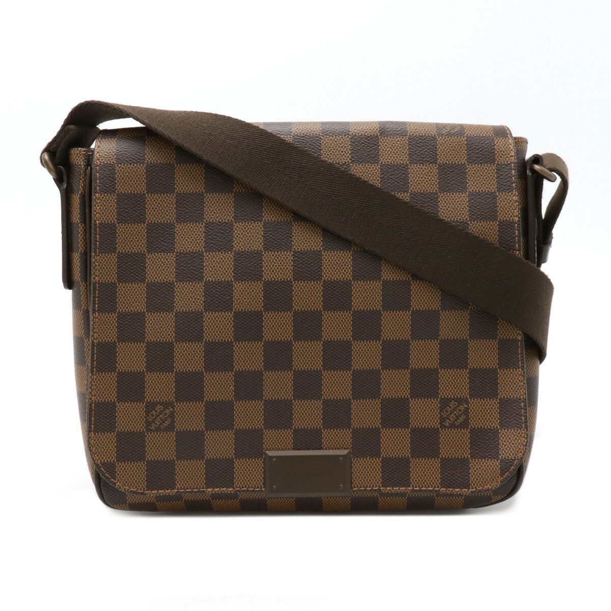 Louis Vuitton Louis Vuitton Damier District Pm Shoulder Bag N41213 Canvas Crossbody Bag N41213 in Brown, Women's