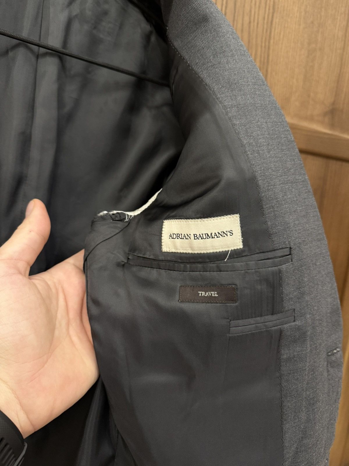 Canali Canali Gray Classic Blazer Two Button Size 38R - 10 Thumbnail