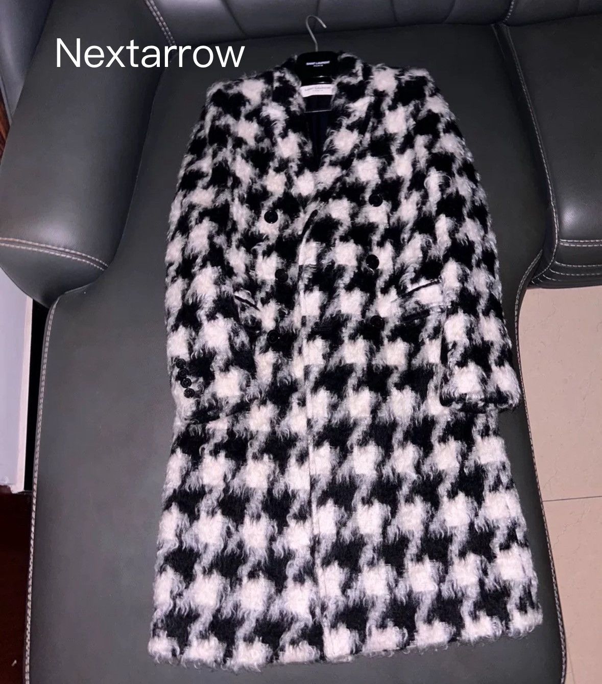 Saint Laurent Paris × Yves Saint Laurent Saint Laurent slp14FW show style coat2412-Nextarrow Size US S / EU 44-46 / 1 - 1 Thumbnail