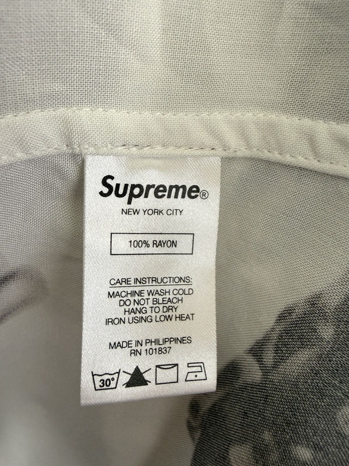 Supreme Supreme Studded Collars Rayon S/S Shirt Size US L / EU 52-54 / 3 - 5 Thumbnail