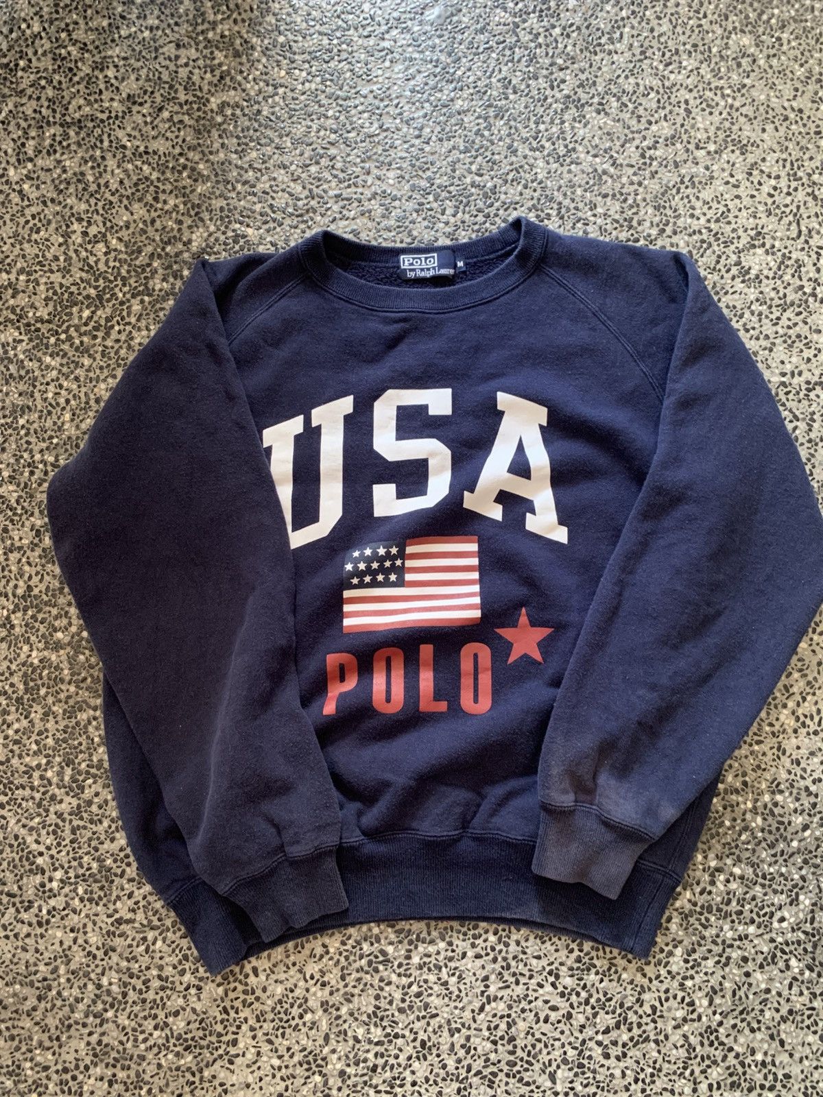 Ralph Lauren Vintage Ralph Lauren USA Polo Sweatshirt Size US M / EU 48-50 / 2 - 11 Thumbnail