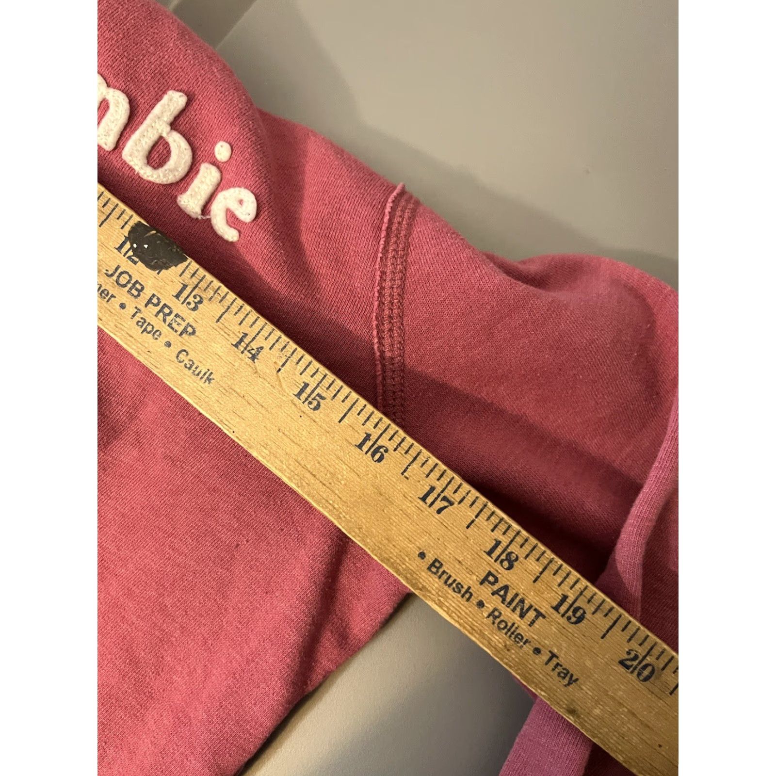 Abercrombie & Fitch Abercrombie & Fitch Women's Hoodie Sweater Small Blue Pullover Spell Out AF Knit Cotton Size S / US 4 / IT 40 - 5 Thumbnail