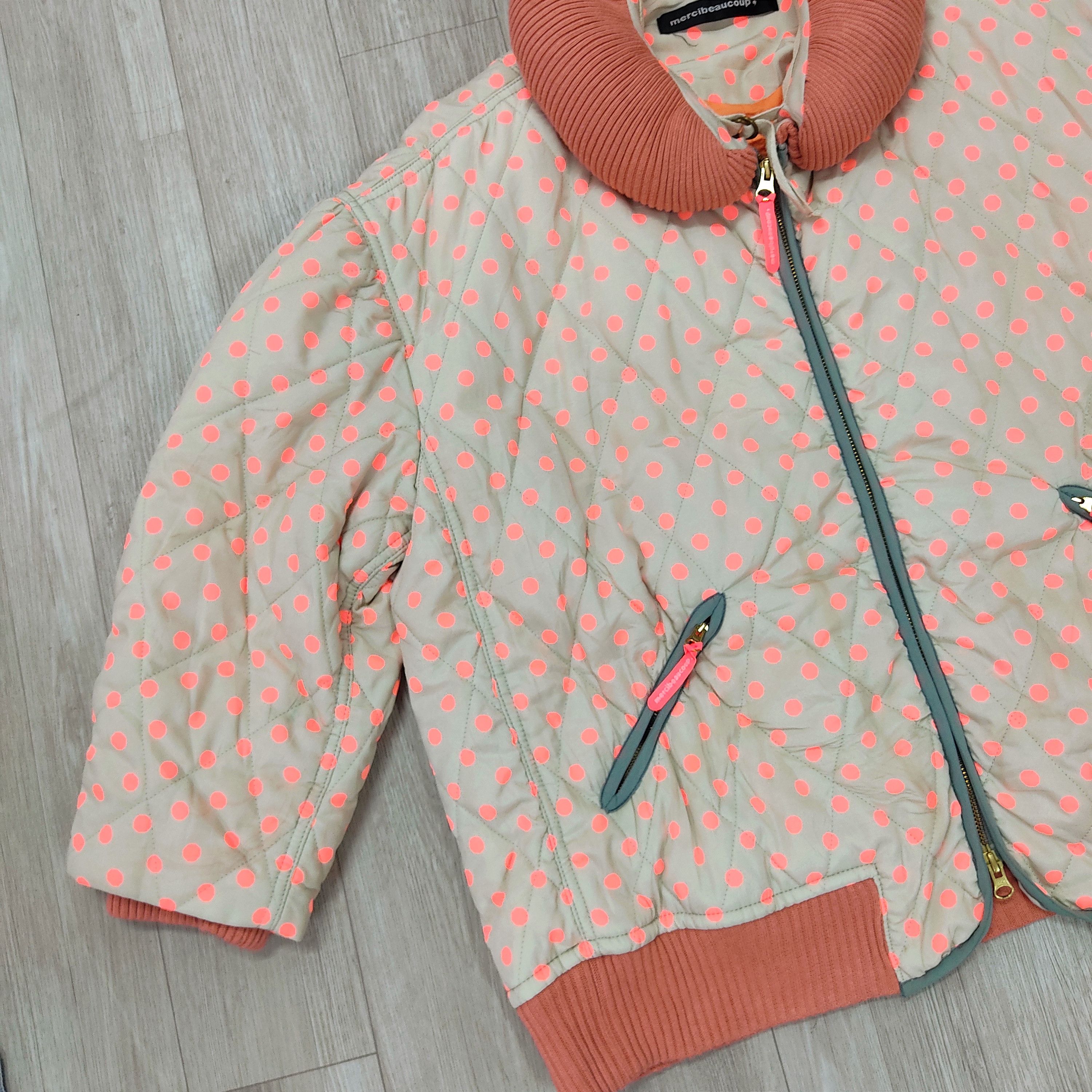 Issey Miyake MERCIBEAUCOUP Polkadots Quilted Jacket Size L / US 10 / IT 46 - 7 Thumbnail
