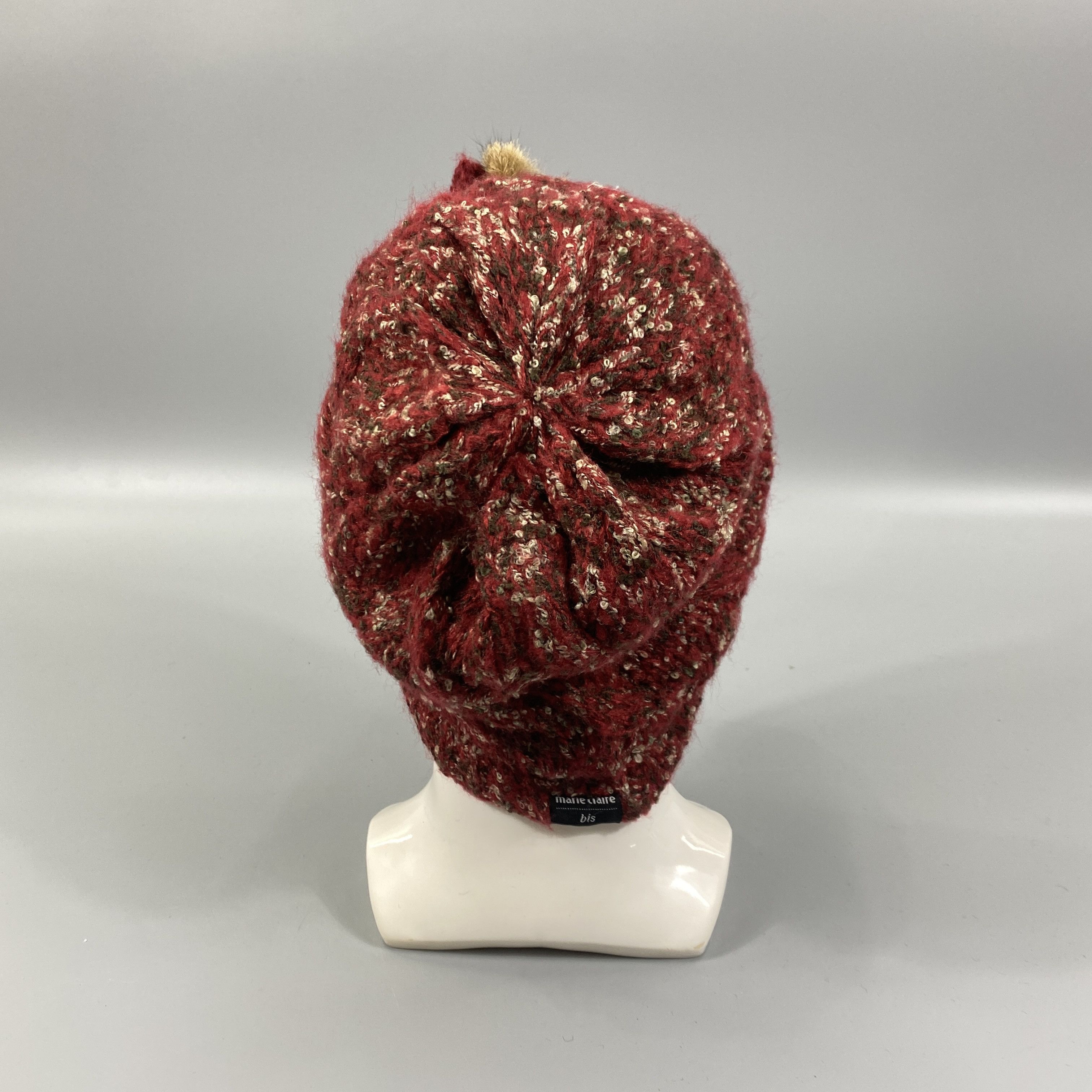 Japanese Brand Marie Claire Slouchy Beanie Hat -BN1067 Size ONE SIZE - 3 Thumbnail