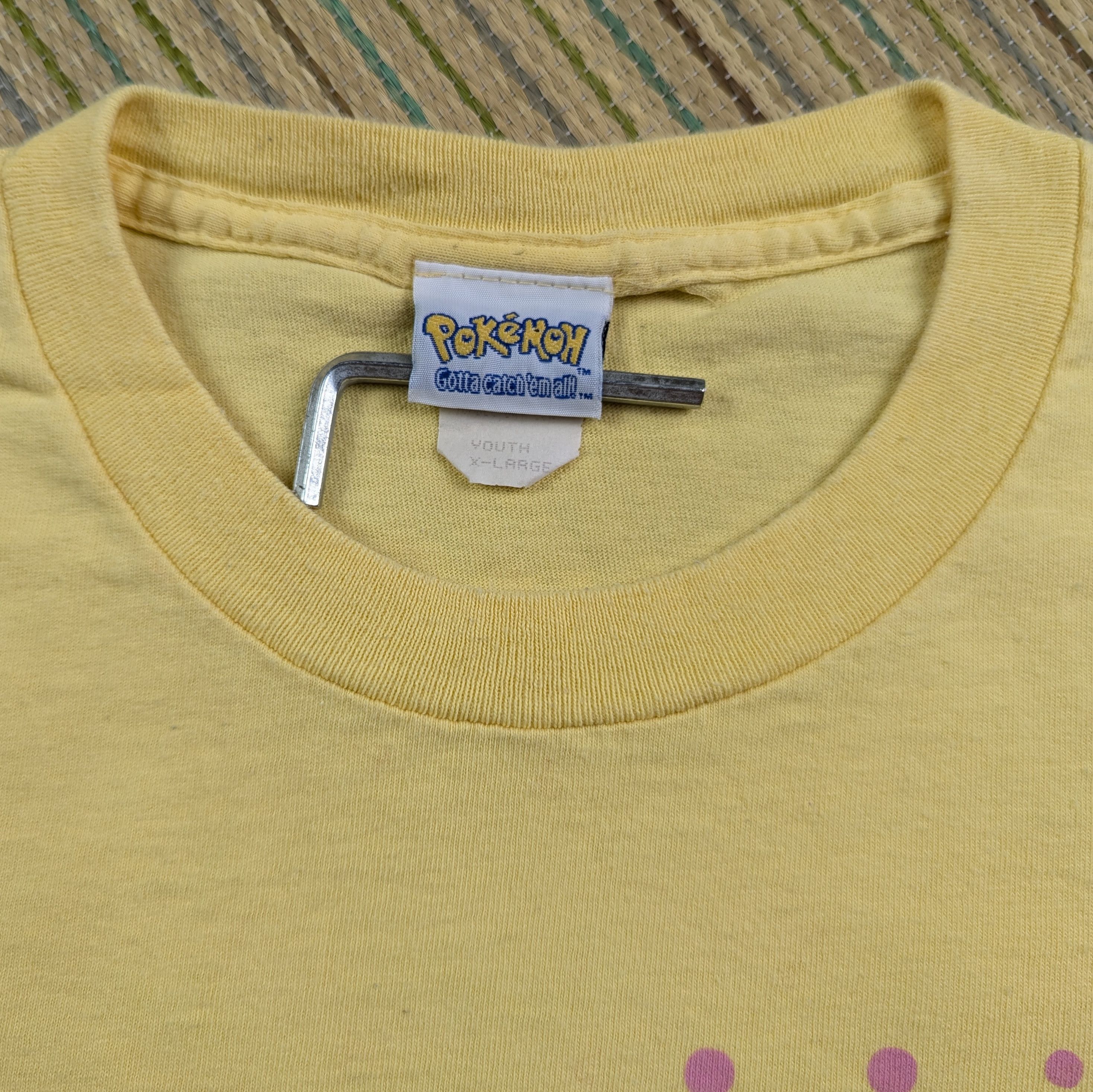 Anime Vintage 1999 Pokemon MISTY Shirt Nintendo cartoon anime Size US M / EU 48-50 / 2 - 3 Thumbnail