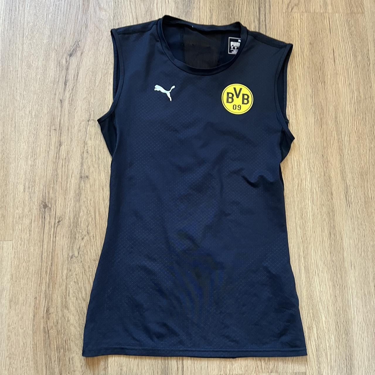 Puma Black Puma Borussia Dortmund Tanktop Football Bundesliga Size US S / EU 44-46 / 1 - 1 Thumbnail