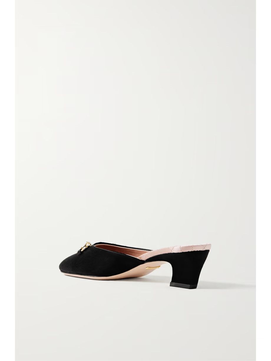 Gucci o1s1wg110125 Horsebit Mules in Black Size US 9.5 / IT 39.5 - 2 Thumbnail