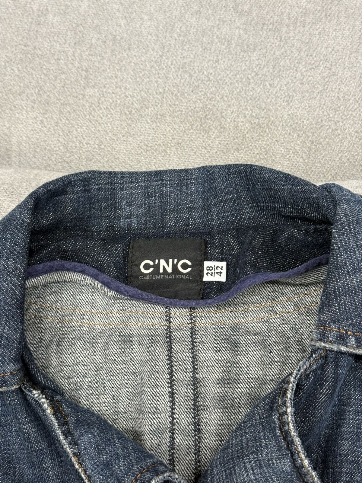Costume National Archive C’N’C Costume National Vintage Denim Jacket Size M / US 6-8 / IT 42-44 - 7 Thumbnail