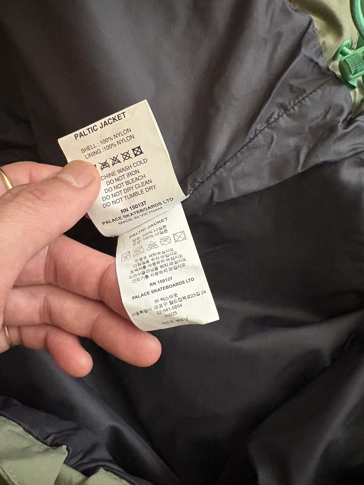 Palace PALACE SKATEBOARDS PALTIC JACKET THE DEEP Size US M / EU 48-50 / 2 - 16 Thumbnail