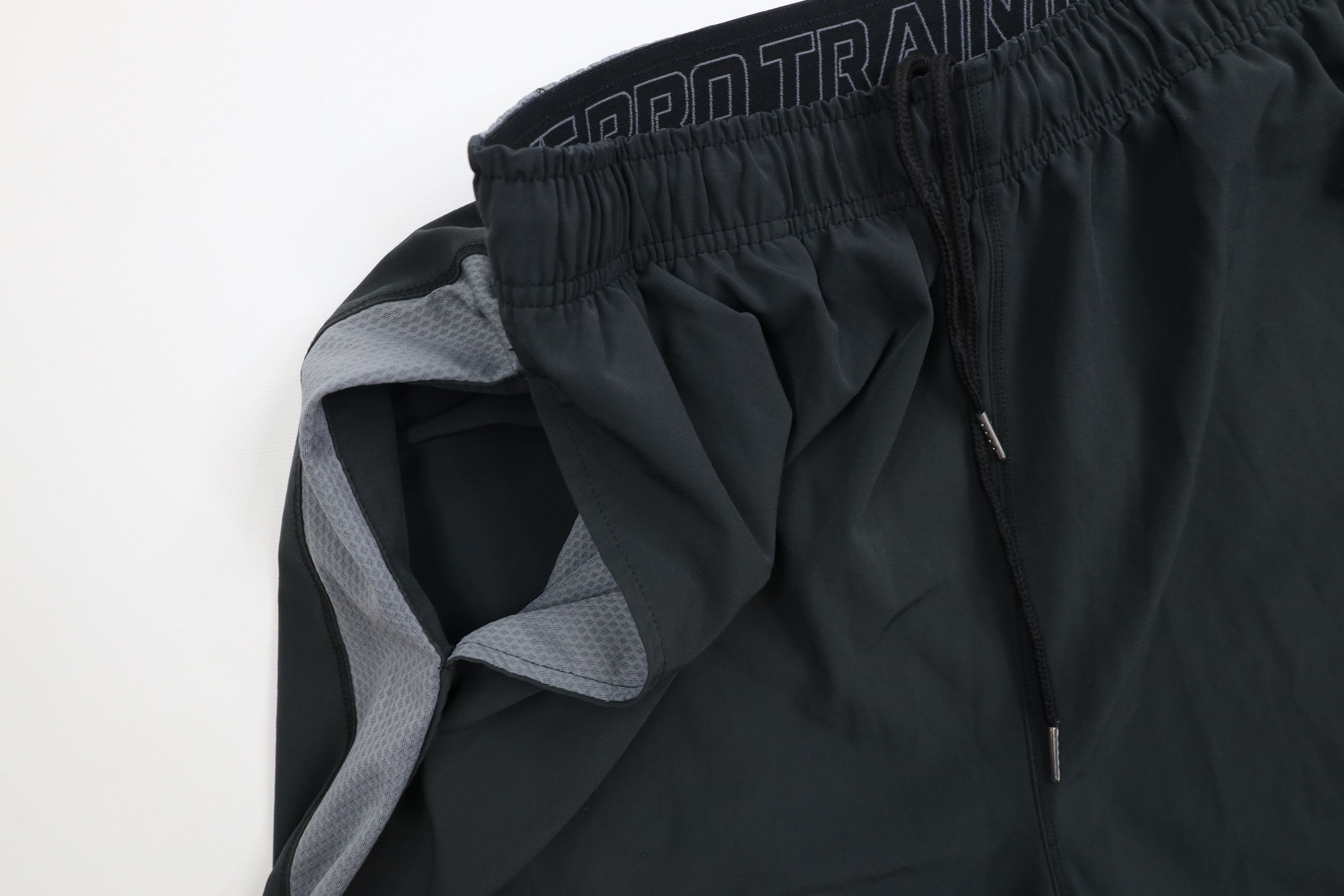 Nike × Vintage Nike Pro Training Mini Swoosh Vented Gym Basketball Shorts Size US 36 / EU 52 - 8 Thumbnail