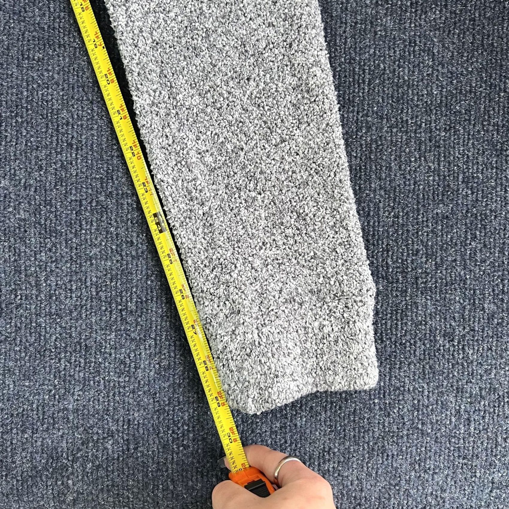 Express Express One Eleven Pants Womens Med Gray Sweater Knit Jogger Tapered Cozy Lounge Size M / US 6-8 / IT 42-44 - 7 Thumbnail