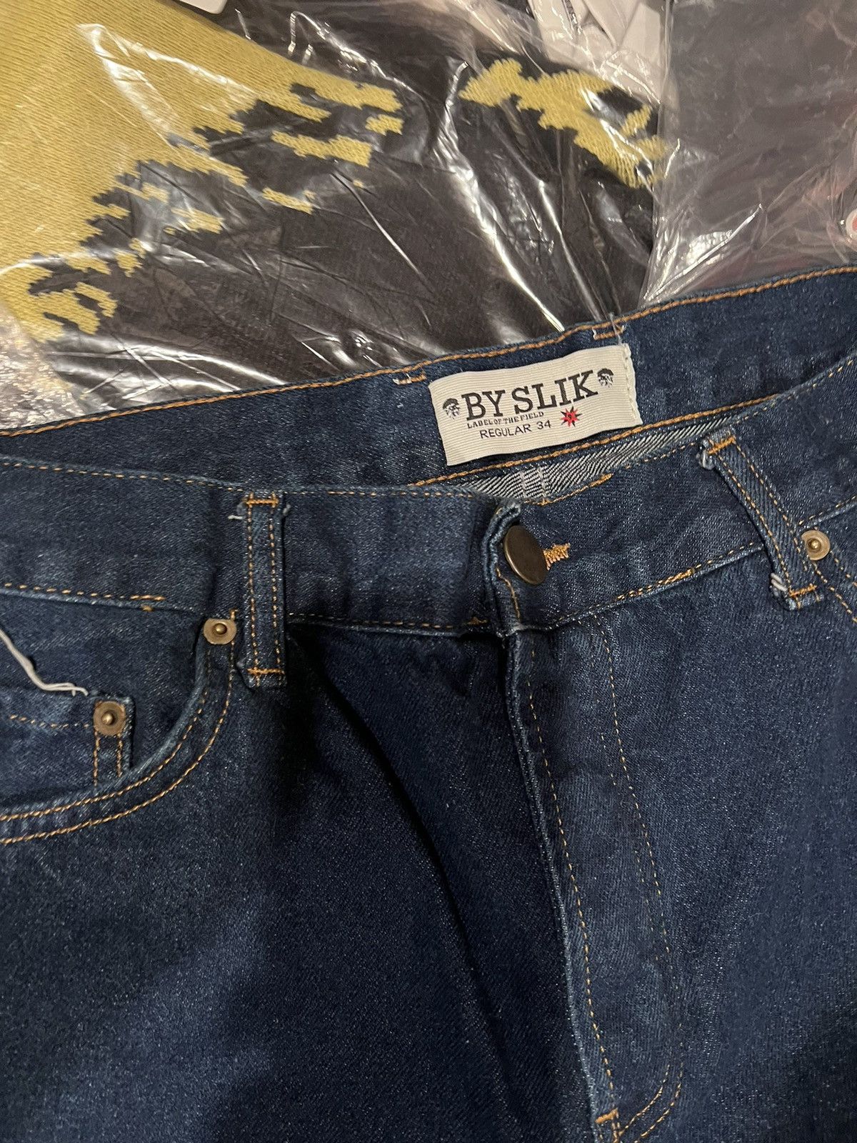Designer × Osbbat 2020 Malcolm X Denim Jeans | Byslik | years of tears |Osbatt Size US 34 / EU 50 - 4 Thumbnail