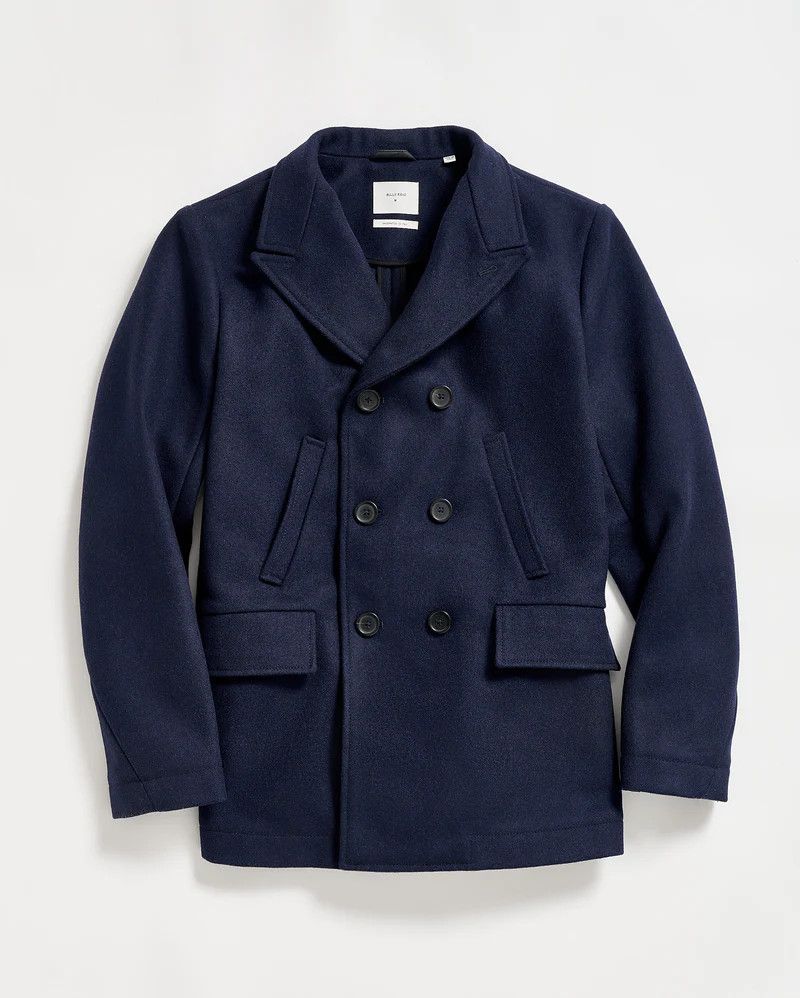 Billy Reid Billy Reid Bond Peacoat Navy blue XXL Size US XXL / EU 58 / 5 - 6 Thumbnail