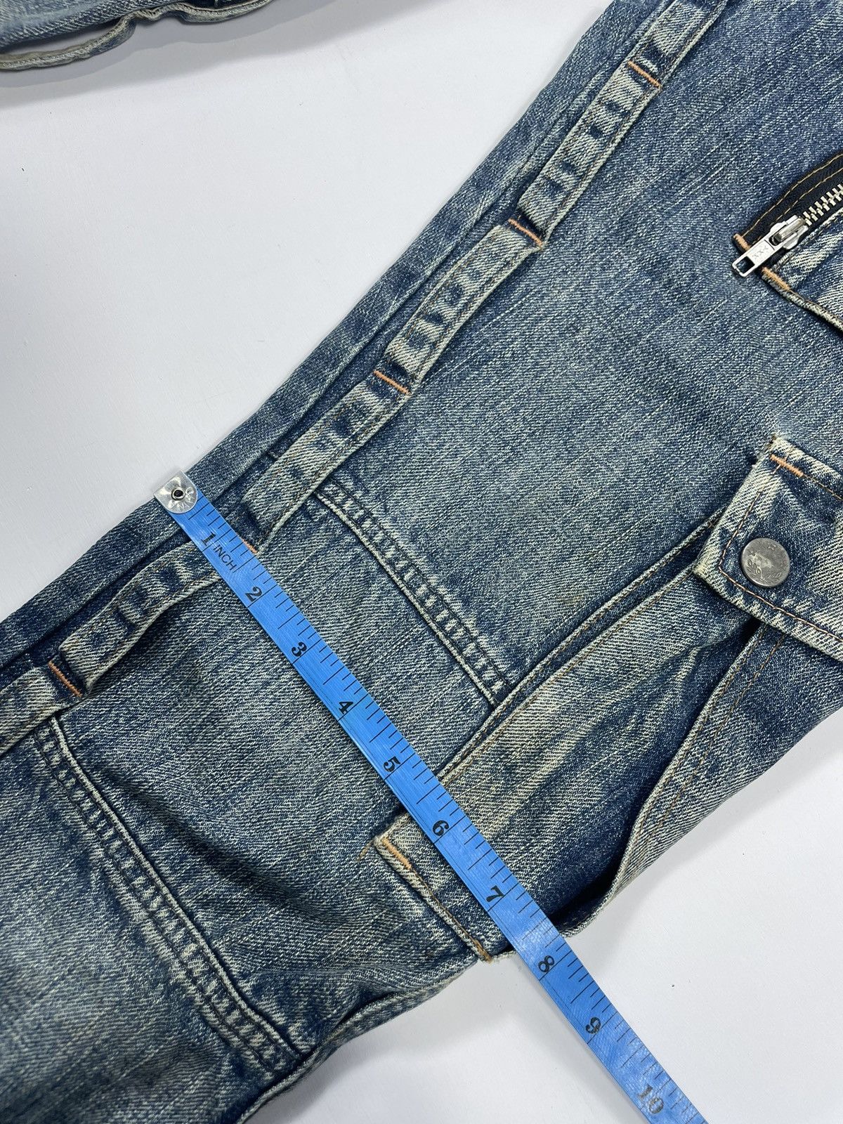 Beauty Beast × Japanese Brand Alternative Multi zipper cargo Pants punk style Size US 29 - 13 Thumbnail
