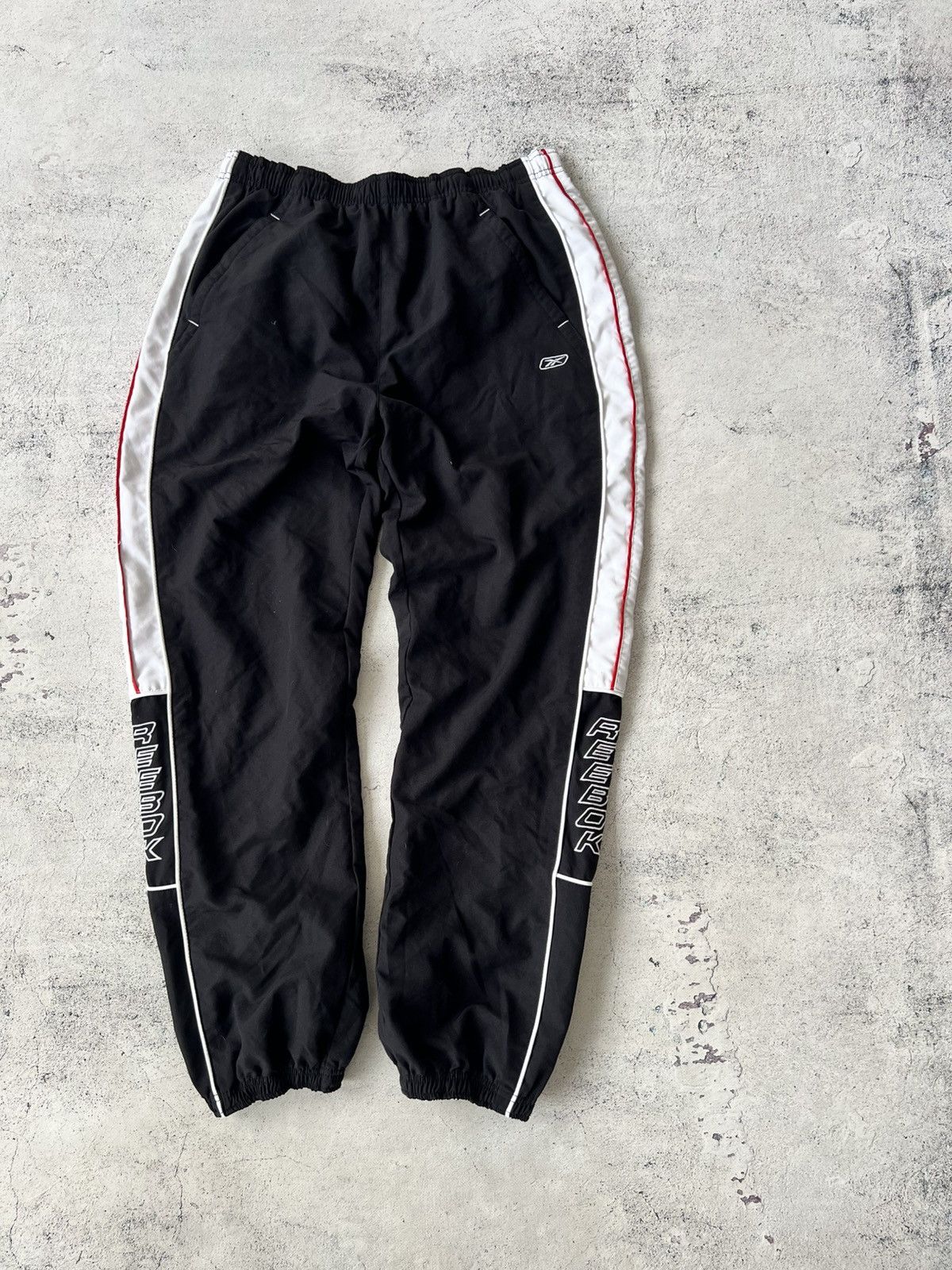 Reebok 🩸RARE🩸Reebok Vintage Drill Y2K Track Pants Size US 33 - 4 Thumbnail