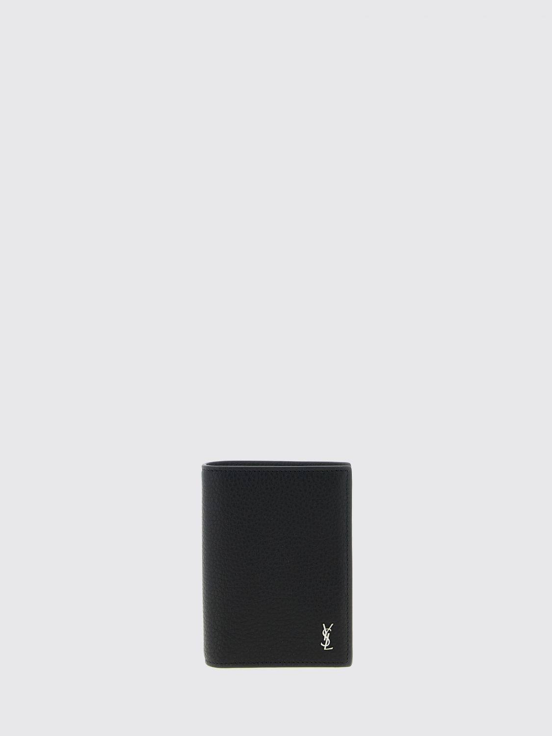 Saint Laurent Paris Saint Laurent Wallet Men Black Size ONE SIZE - 1 Thumbnail
