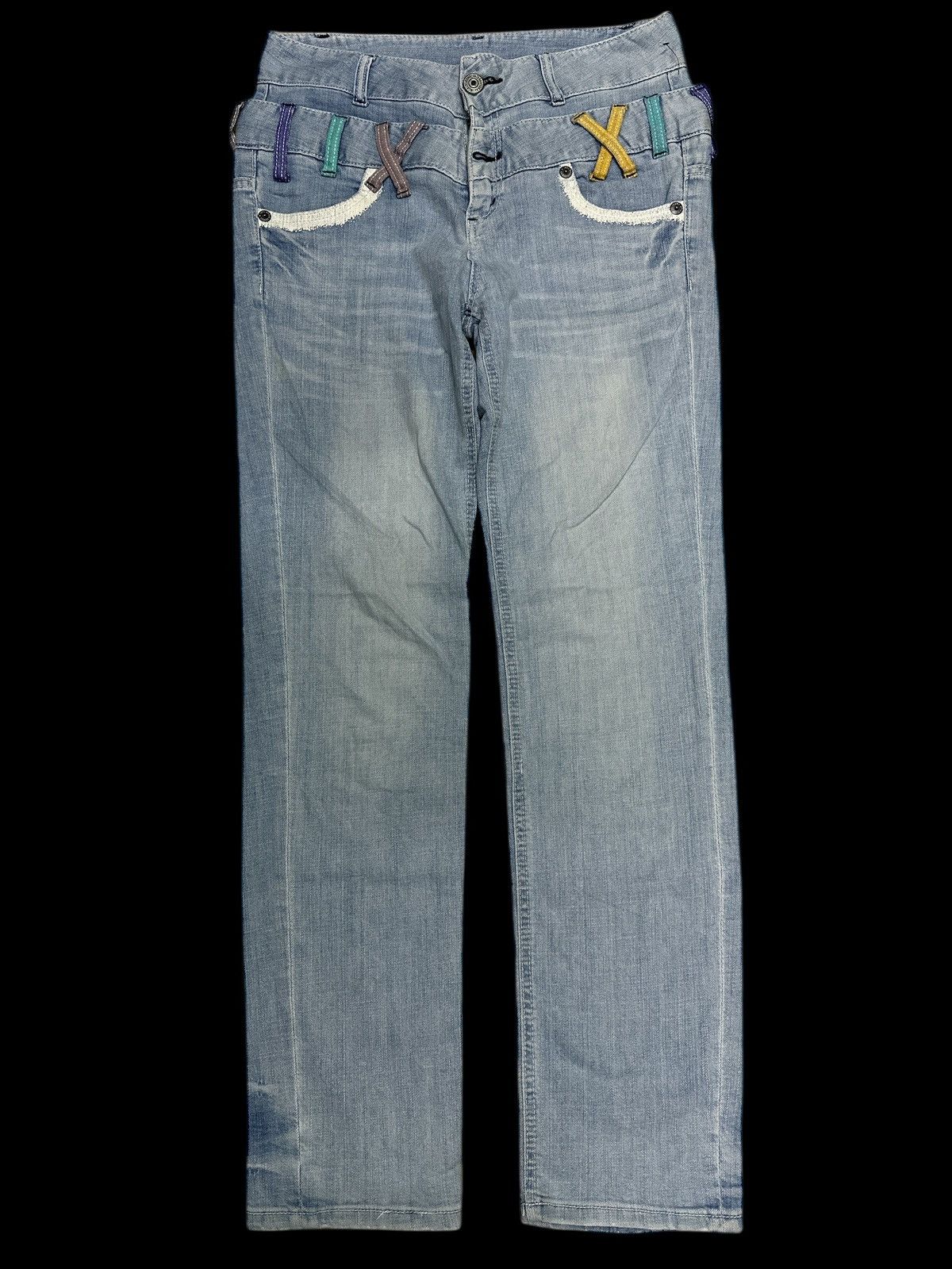 Kapital Double Waist 💥 Straight Denim Double waist💥 Size US 30 / EU 46 - 1 Thumbnail