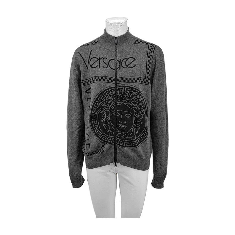 Versace Versace Wool-blend crewneck, long-sleeved sweater Size XS / US 0-2 / IT 36-38 - 1 Thumbnail