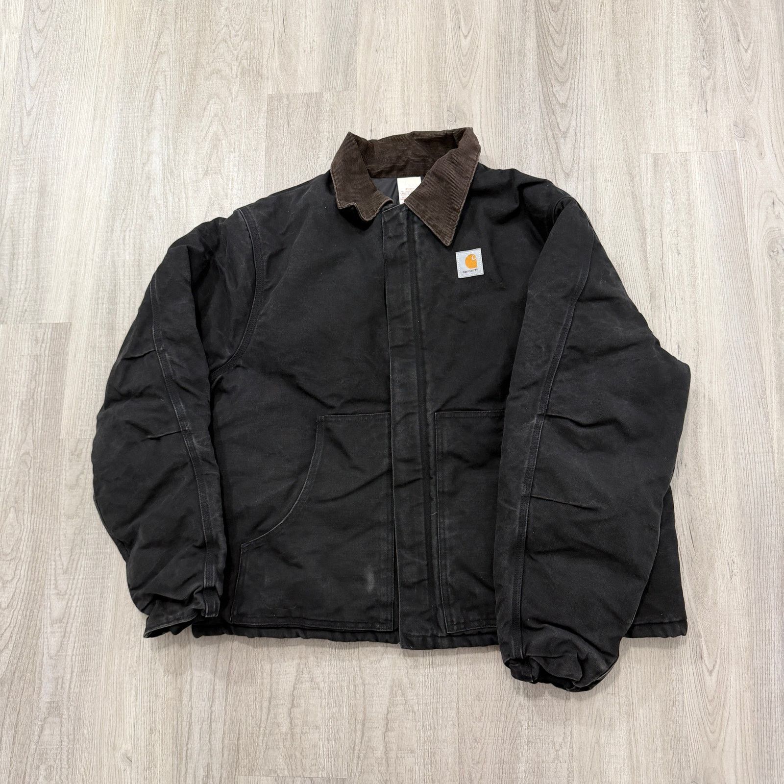 Carhartt Vintage Carhartt Duck Canvas Jacket Men's 54 Tall 3XL Black Size US XXL / EU 58 / 5 - 1 Thumbnail