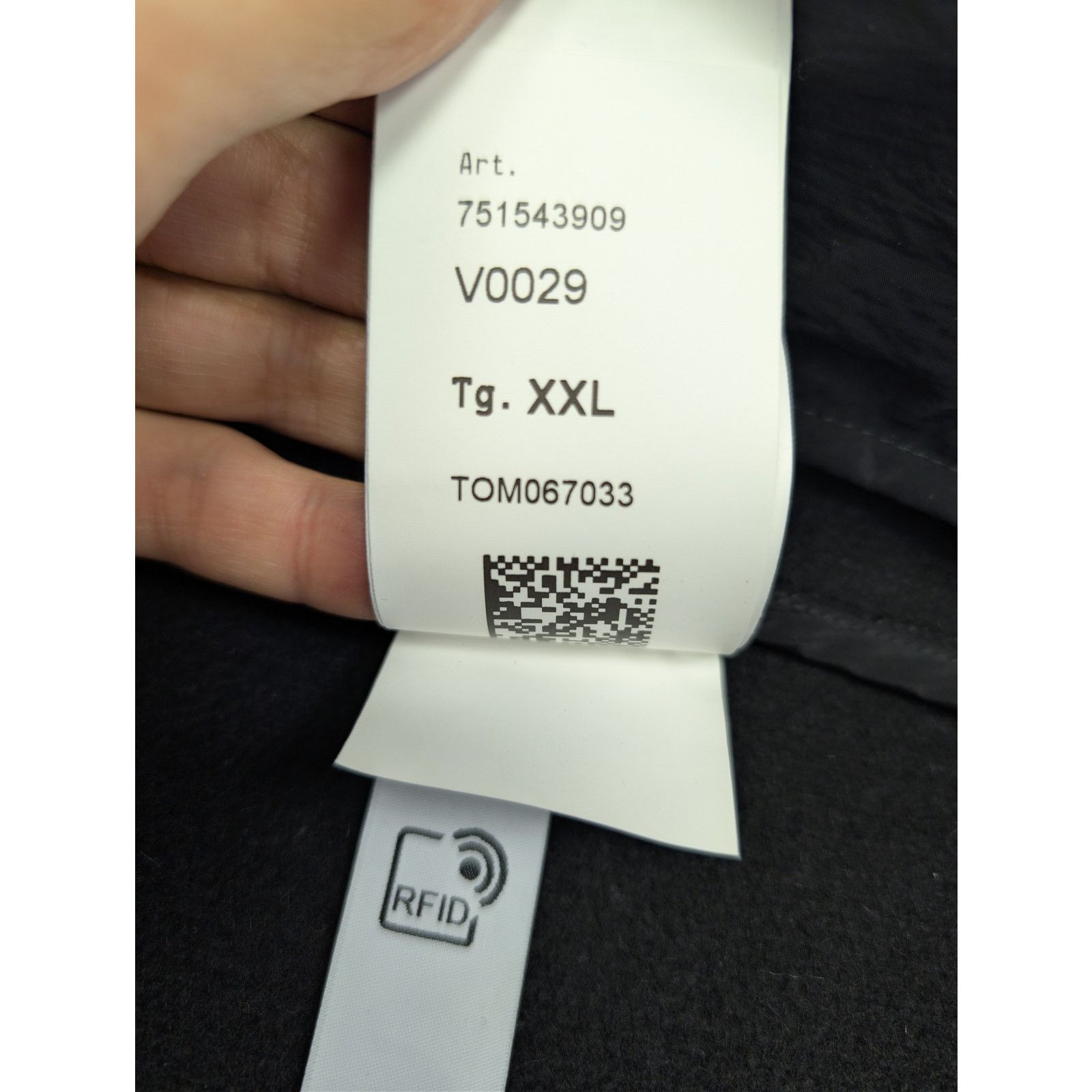 Stone Island o1rshd1 Zipper Hoodie Jacket in Black Size US XXL / EU 58 / 5 - 21 Thumbnail