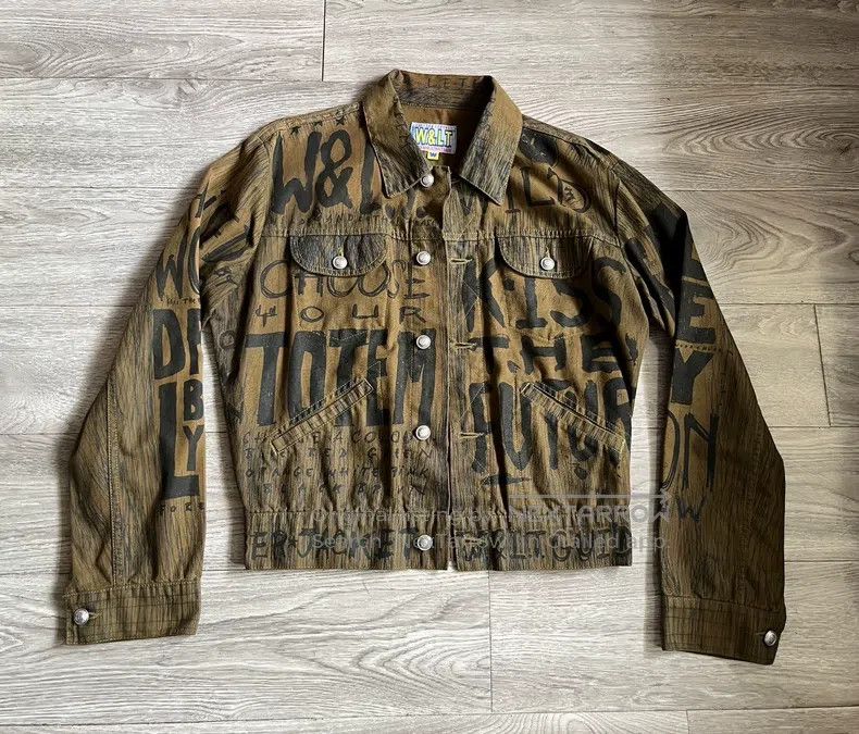 Walter Van Beirendonck Walter Van Beirendonck Style jacket graffiti printed coat Size US L / EU 52-54 / 3 - 1 Thumbnail