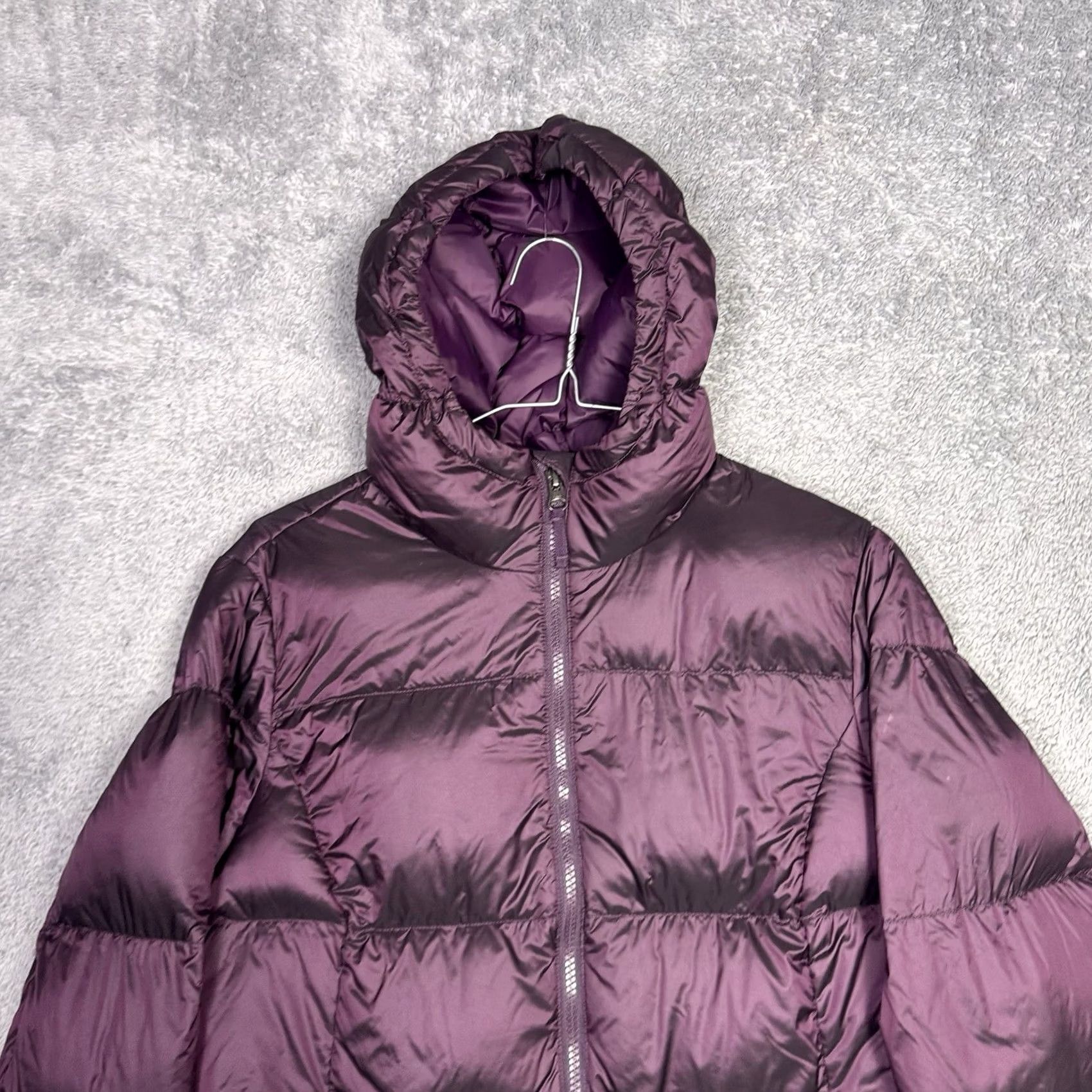 Eddie Bauer Eddie Bauer Luna Peak Down Parka Women L Jacket Quilted Puffer EB550 Purple - Womens Size L - Durable Size L / US 10 / IT 46 - 3 Thumbnail