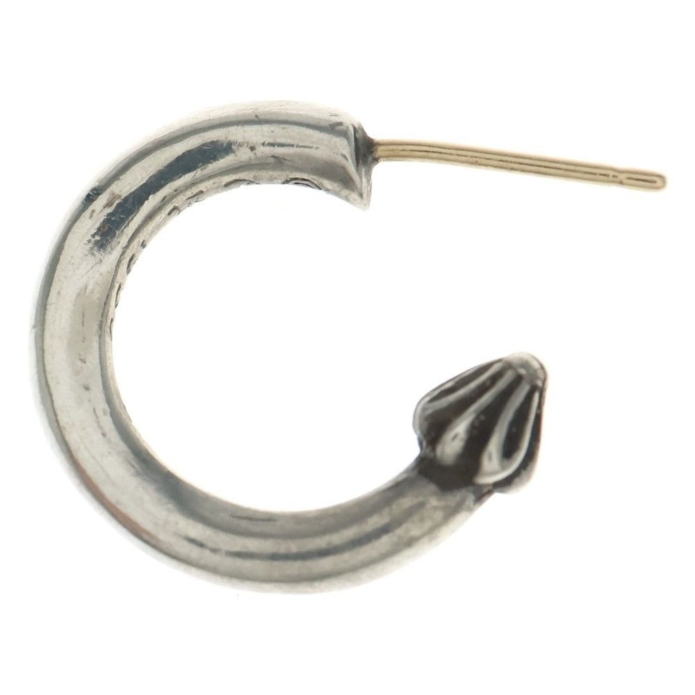 Chrome Hearts Chrome Hearts Plain Silver Hoop Earring Size ONE SIZE - 3 Thumbnail