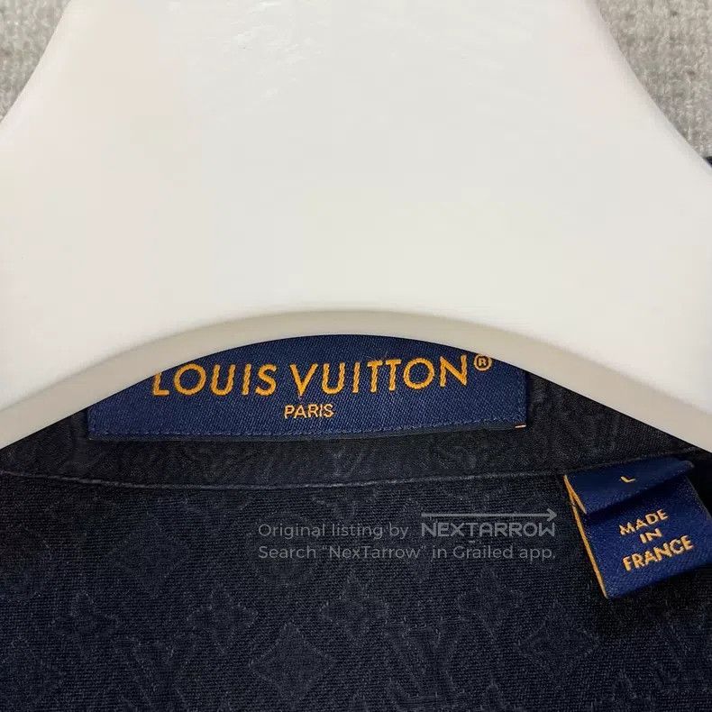 Louis Vuitton Louis Vuitton SS25 Logo Embossed Full Print Single Breaste Size US L / EU 52-54 / 3 - 4 Thumbnail