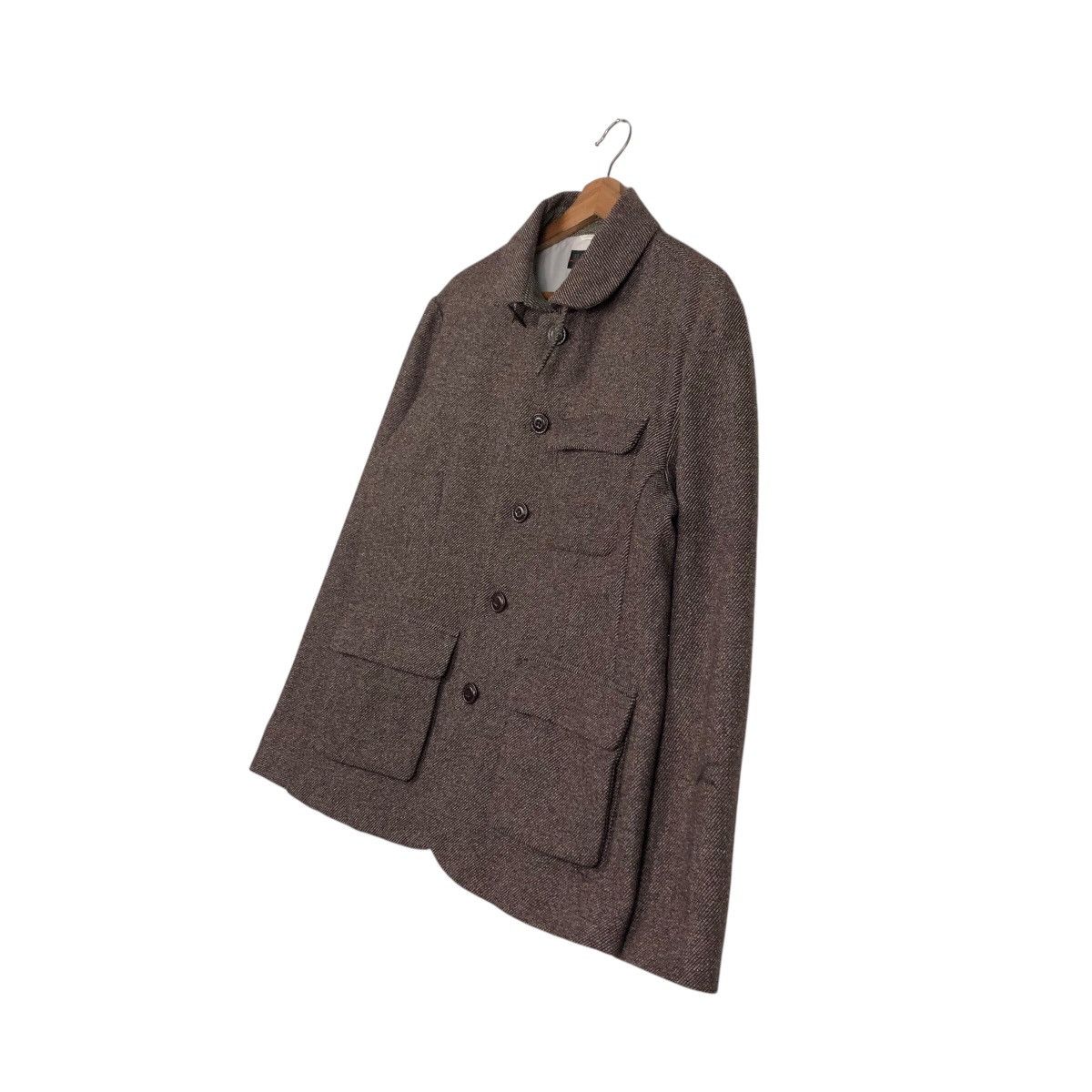 Japanese Brand 📌Vintage Chore Wool Herringbone Jacket Morgan Homme Kapital Size US M / EU 48-50 / 2 - 3 Thumbnail