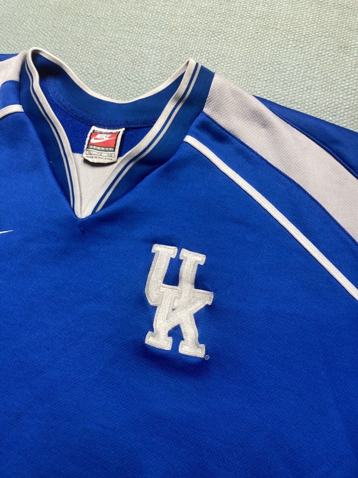 Nike × Vintage Nike jersey t shirt university of Kentucky swoosh check XL Size US XL / EU 56 / 4 - 5 Thumbnail