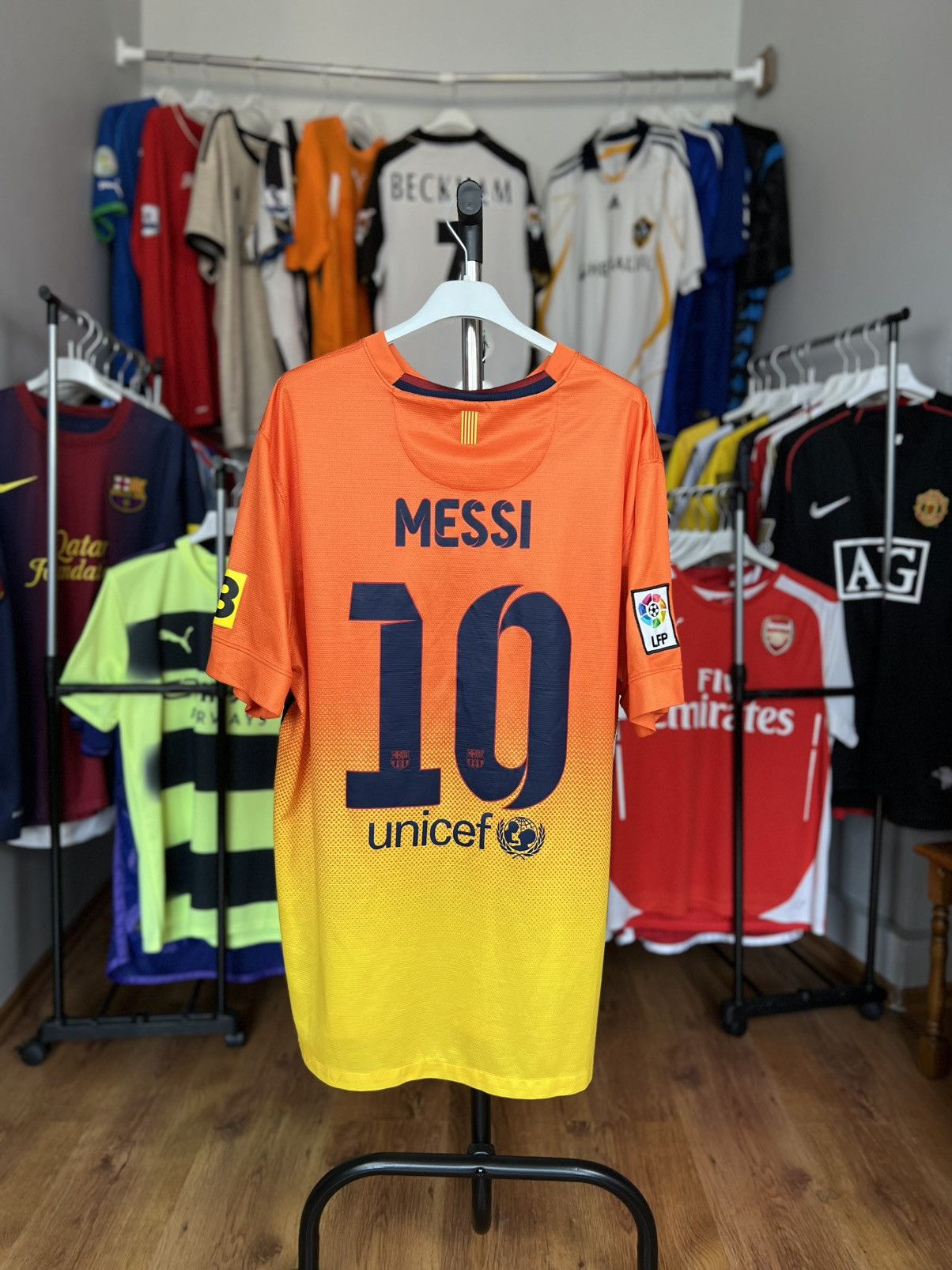 Nike Soccer Jersey Nike Barcelona 2012/13 Messi #10 Size US XL / EU 56 / 4 - 1 Thumbnail
