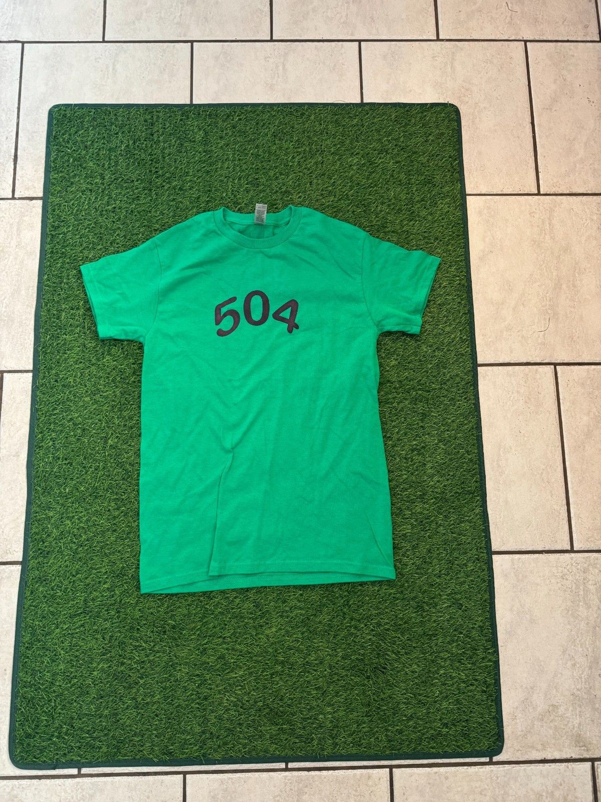 Gildan Green 504 Graphic T-Shirt Size S Size US S / EU 44-46 / 1 - 1 Thumbnail