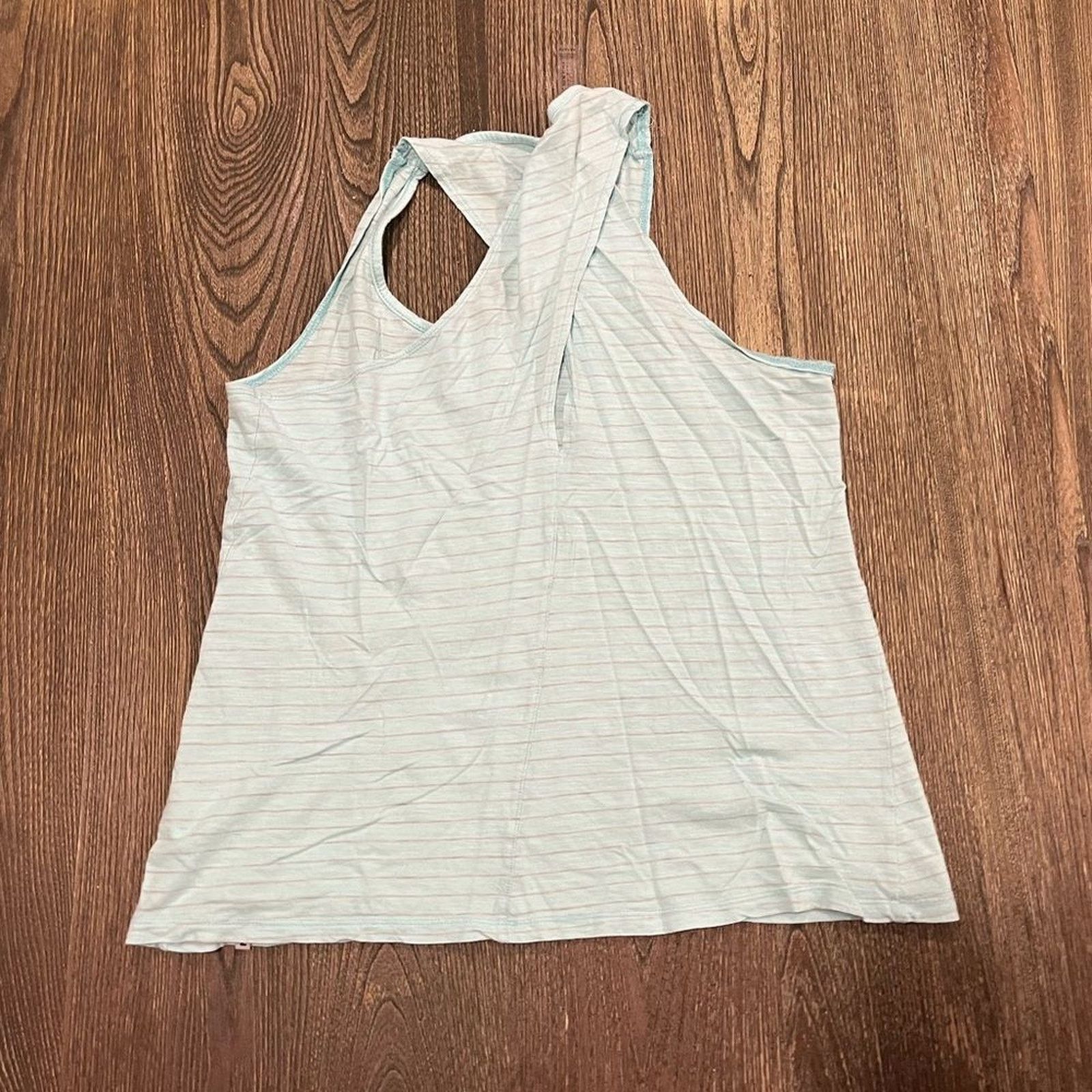 Vintage MNY Marc New York Performance Tank Top Striped Criss Sz M Size M / US 6-8 / IT 42-44 - 4 Thumbnail
