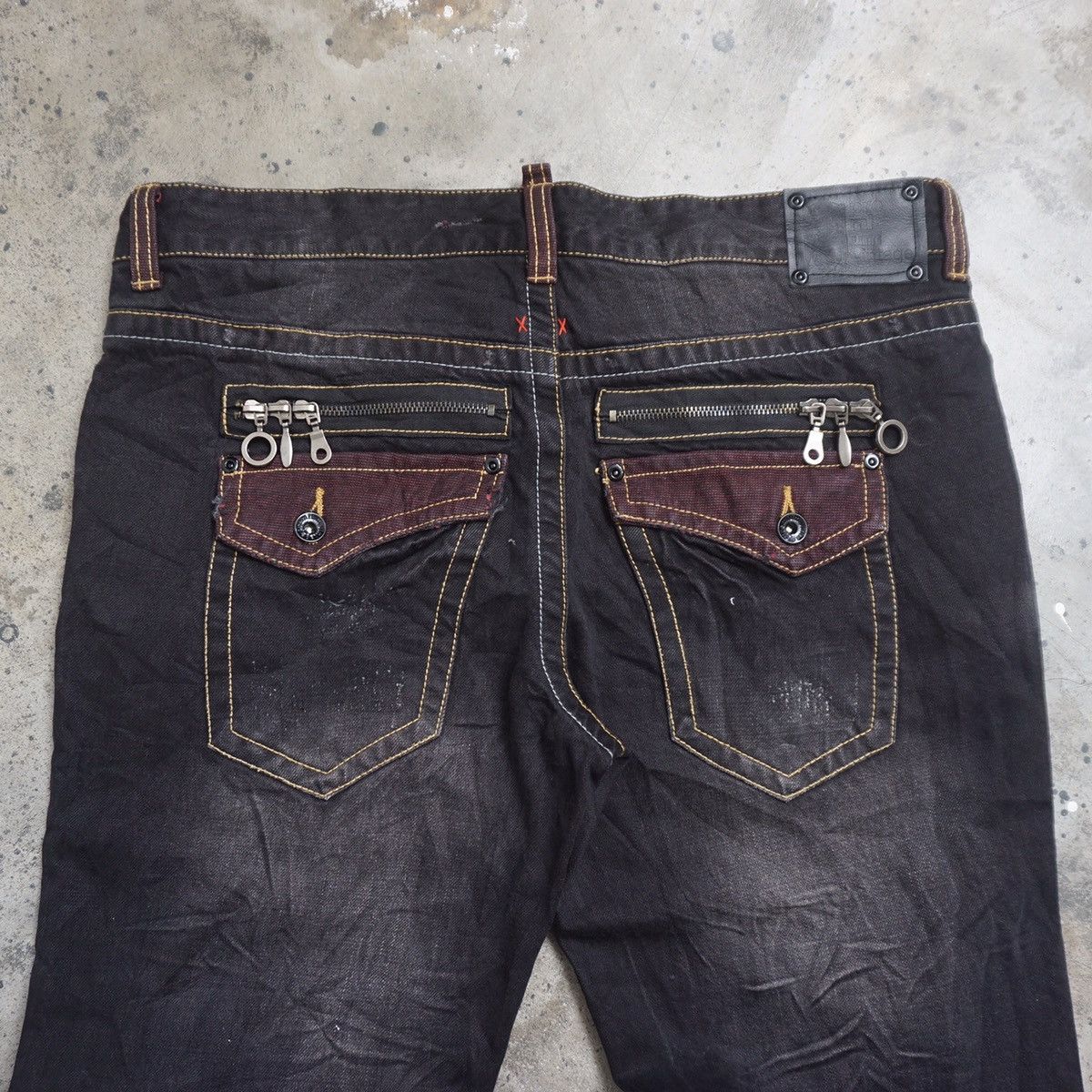 PPFM Premium vintage by semantic design flare jeans Size US 36 / EU 52 - 5 Thumbnail