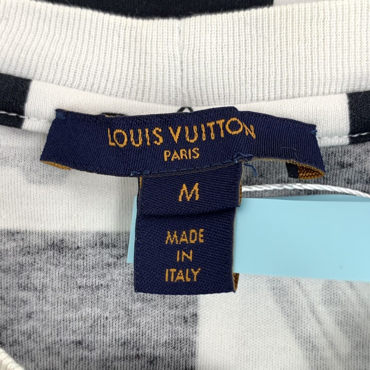 Louis Vuitton Louis Vuitton Color Block Cotton Crew Neck T-Shirt K26WX Size M / US 6-8 / IT 42-44 - 6 Thumbnail