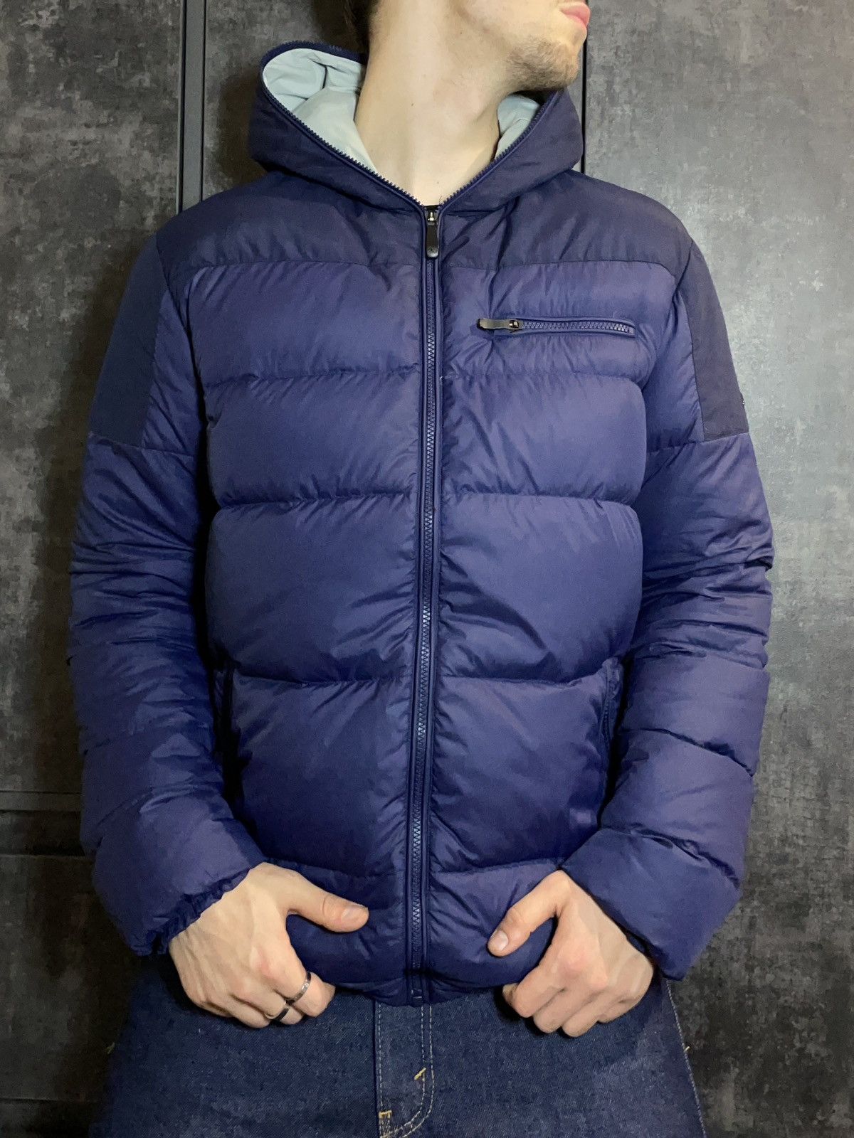 KJUS Kjus Vals Down Puffer Jacket Blue Arcteryx Montbell Oakley Size US L / EU 52-54 / 3 - 3 Thumbnail