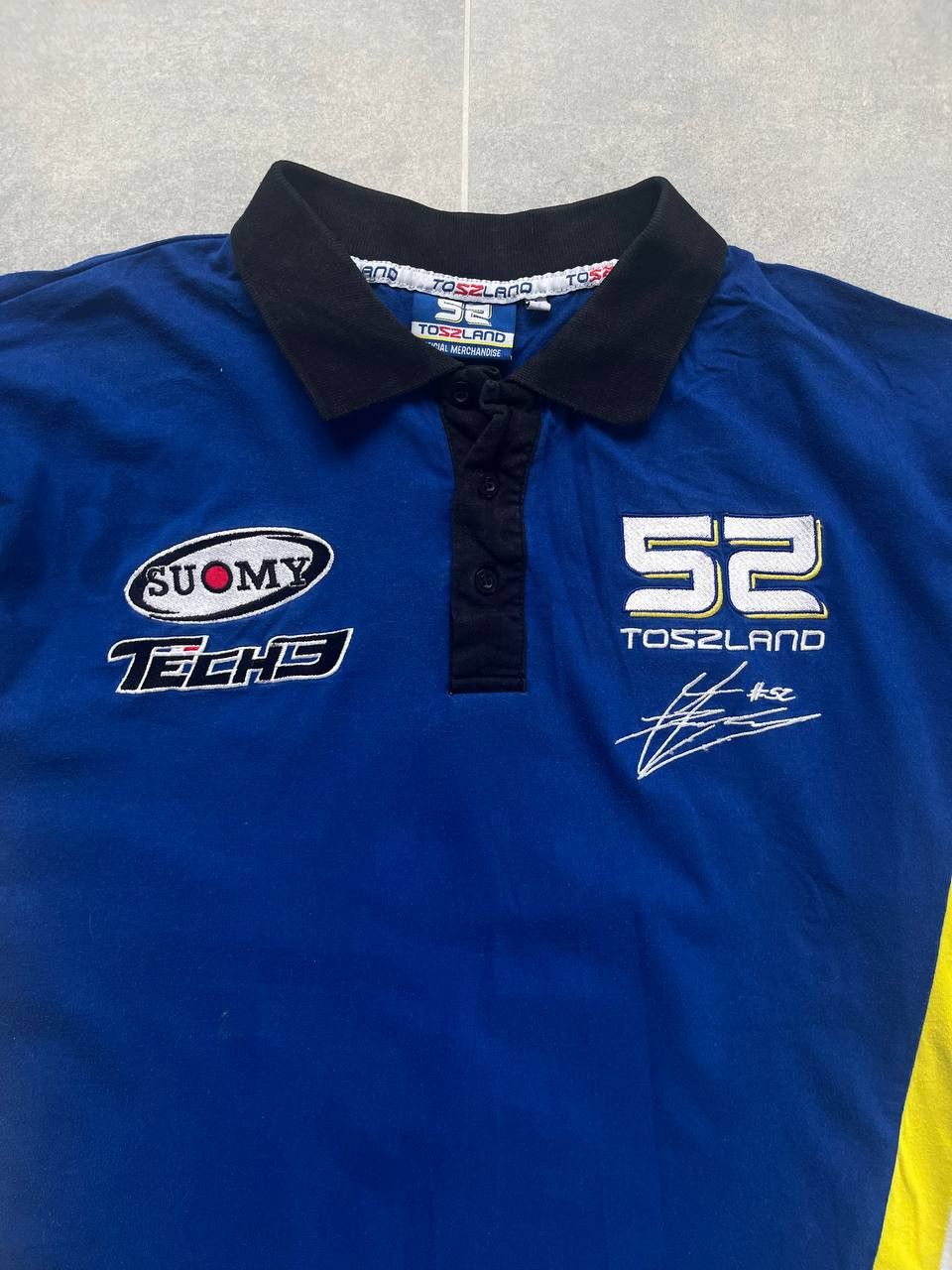 Band Tees To52land Racing Patched Polo Shirt Size US XL / EU 56 / 4 - 2 Thumbnail
