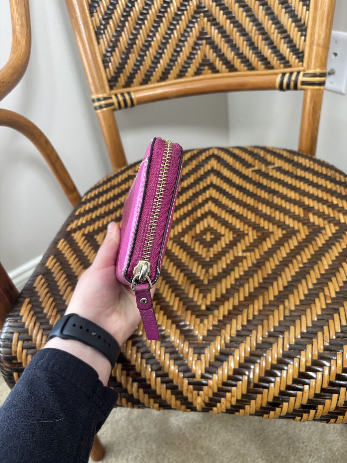 Kate Spade Kate Spade New York Continental Hot Pink Full Zip Wallet Size ONE SIZE - 4 Thumbnail