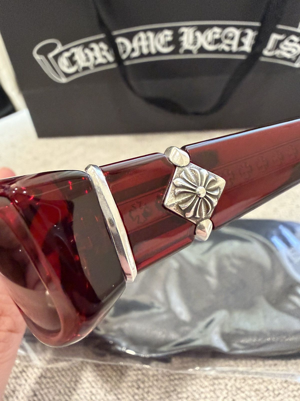 Chrome Hearts Chrome Hearts Blueher Crimson Silver Size ONE SIZE - 3 Thumbnail