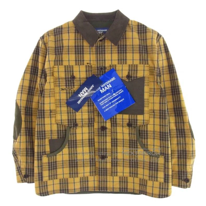 Junya Watanabe Junya Watanabe Plaid patched four-pocket jacket Size US XS / EU 42 / 0 - 1 Thumbnail