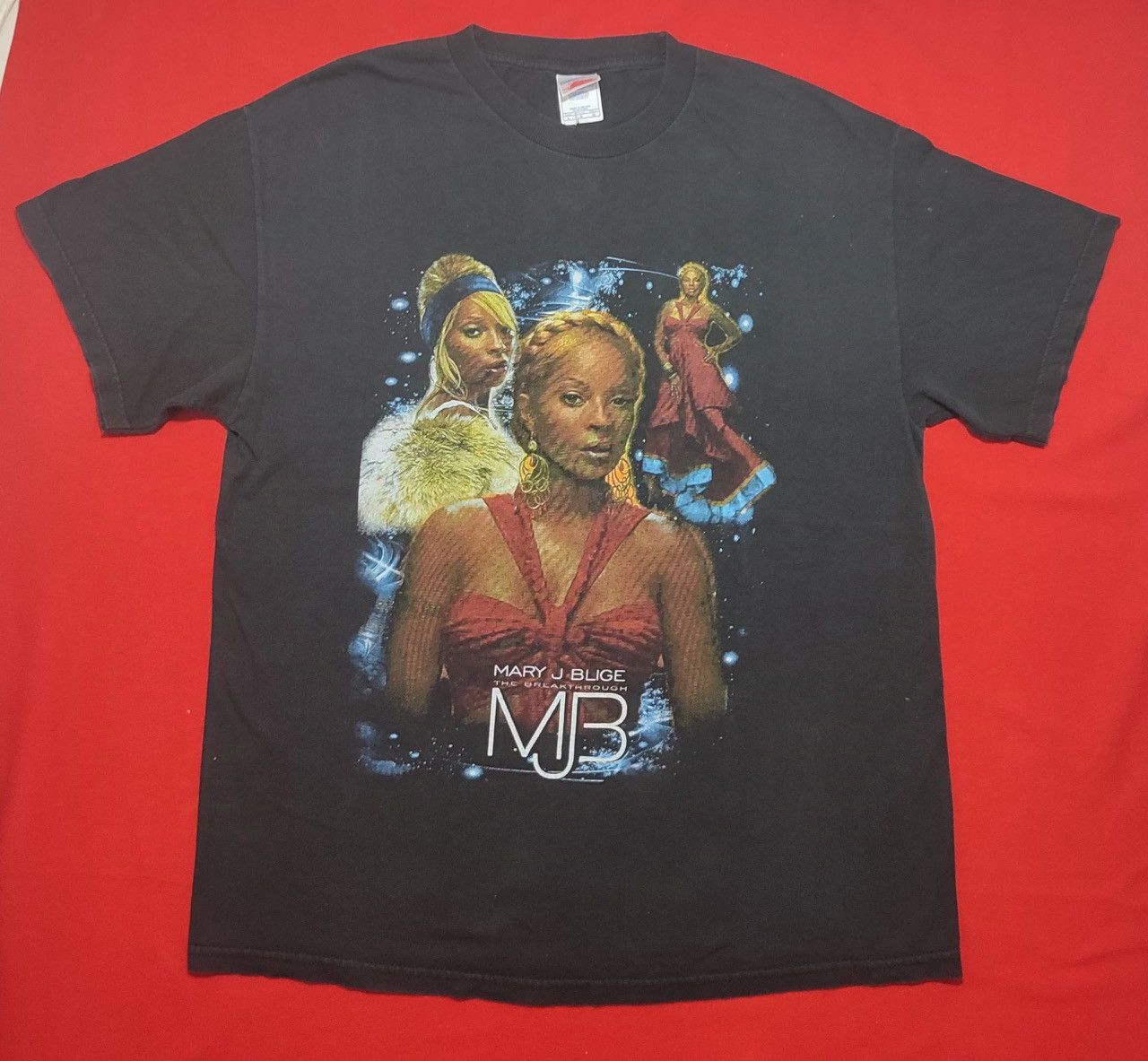Band Tees × Rap Tees Mary J Blige Size US L / EU 52-54 / 3 - 8 Thumbnail