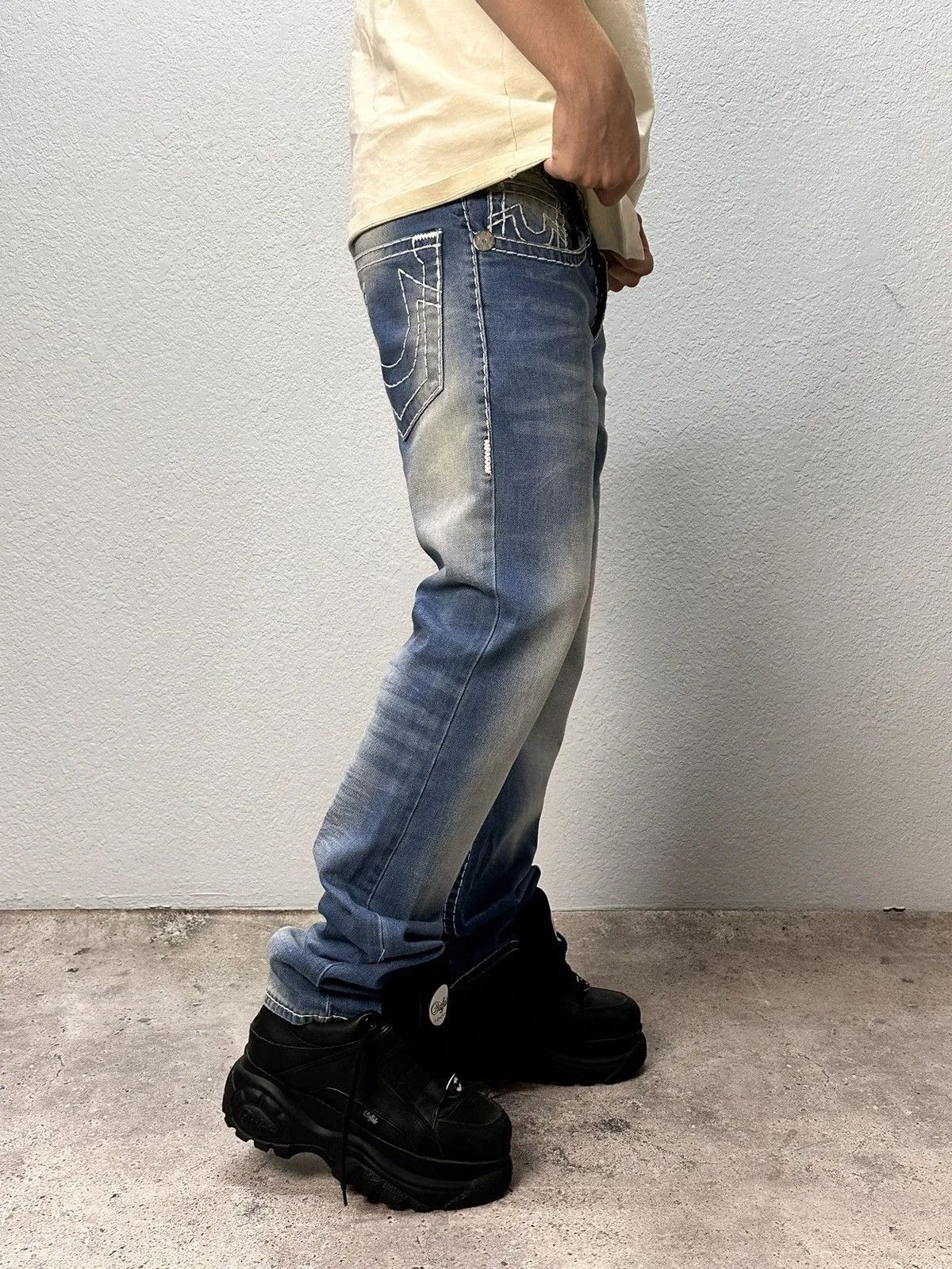 True Religion Vintage True Religion Denim Pants USA EdHardy Evisu Style Size US 34 / EU 50 - 11 Thumbnail