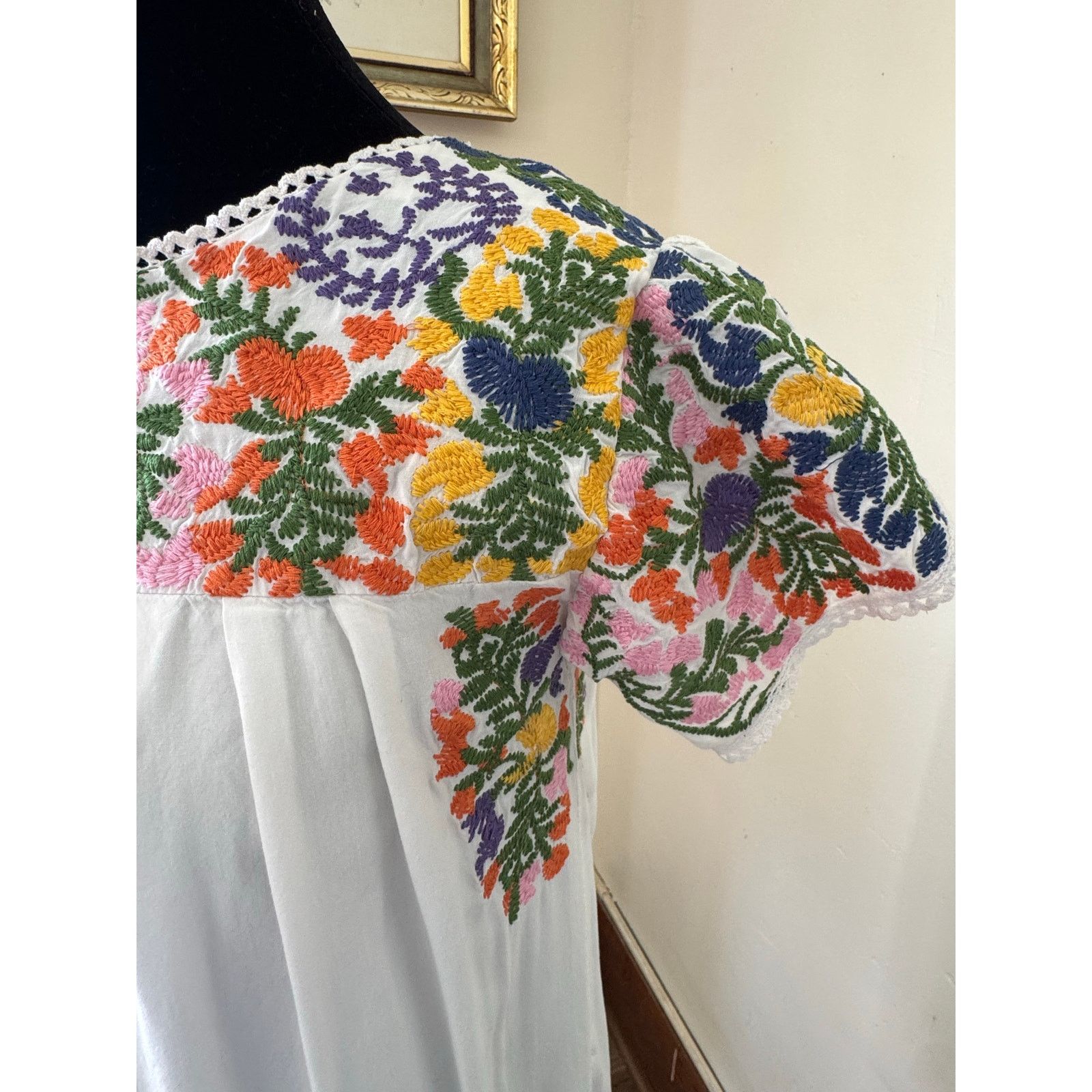 Other Buddy Basics Embroidered Floral Boho Dress Small Size S / US 4 / IT 40 - 12 Thumbnail